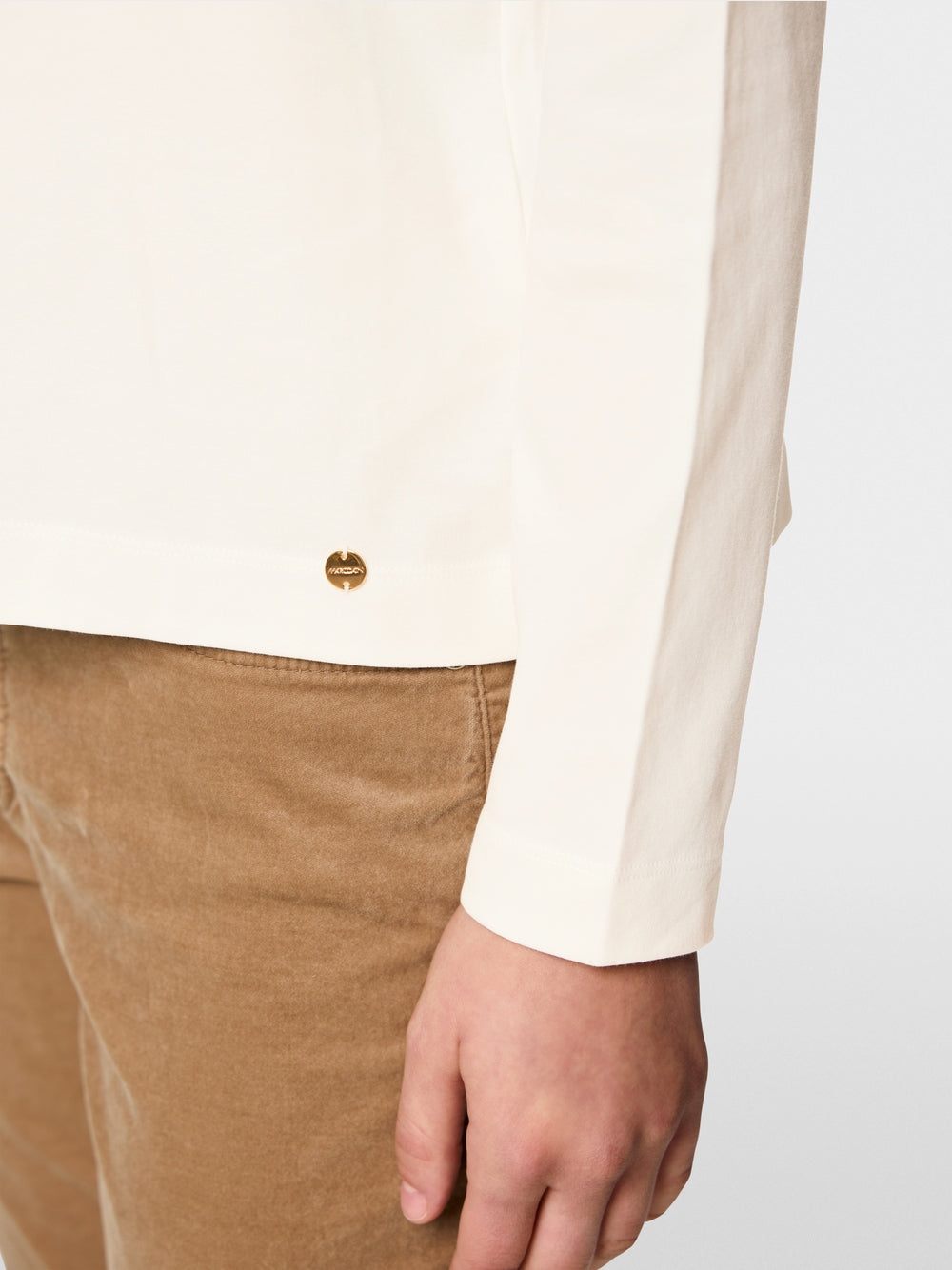 Longsleeve mit Strickkragen