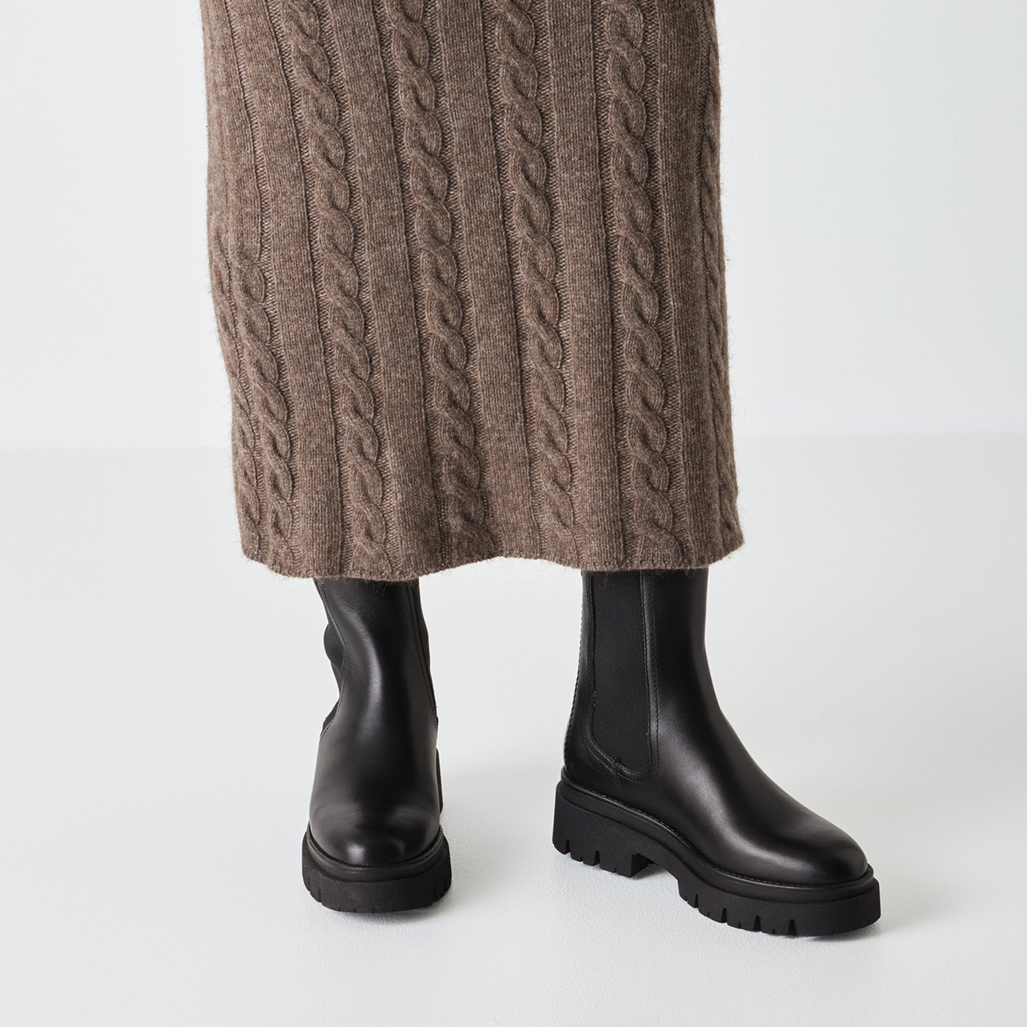 Chelsae Boot aus Leder
