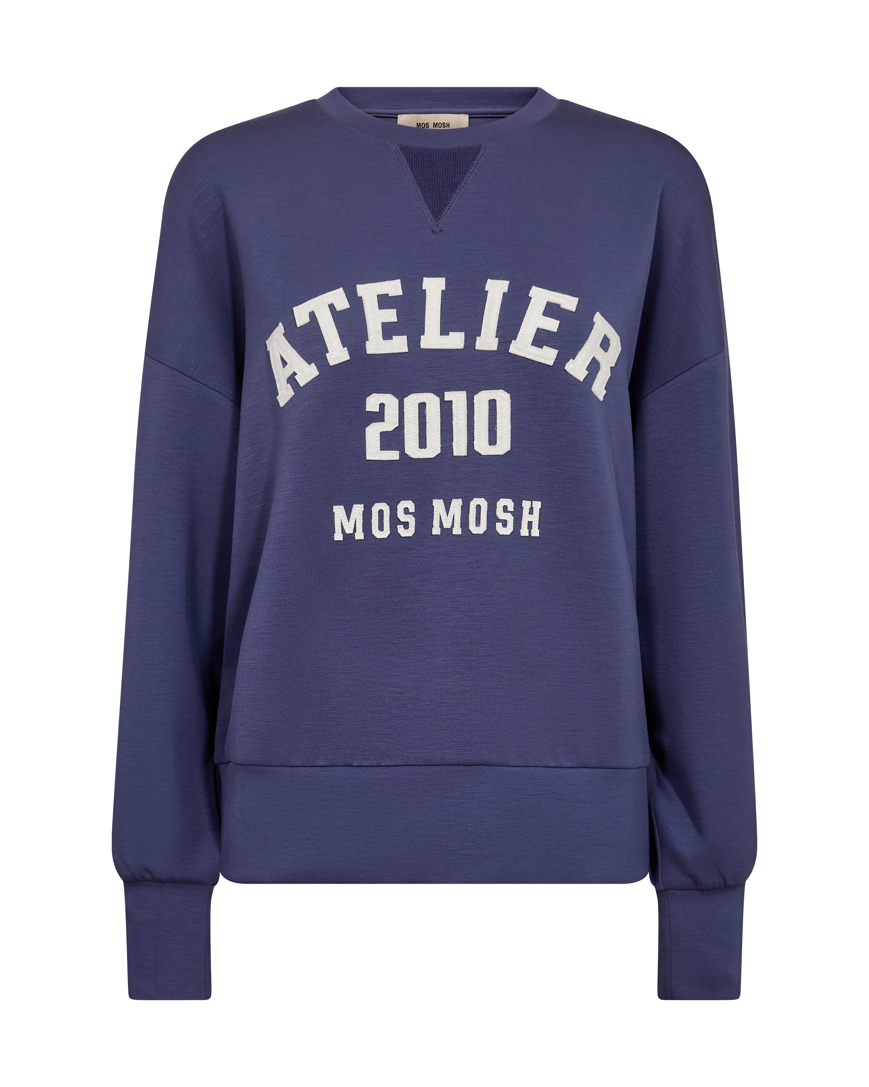 Mos Mosh Sweatshirts Crown Blue