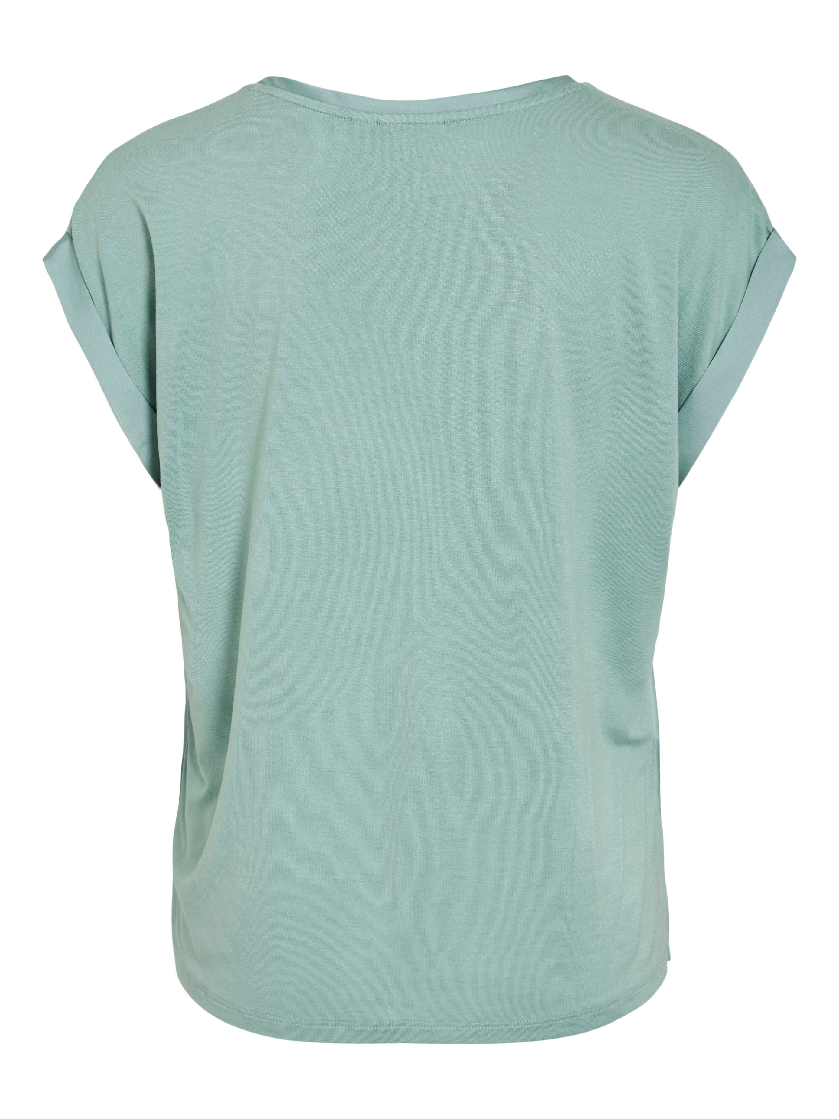 VILA Blusen Blue Surf