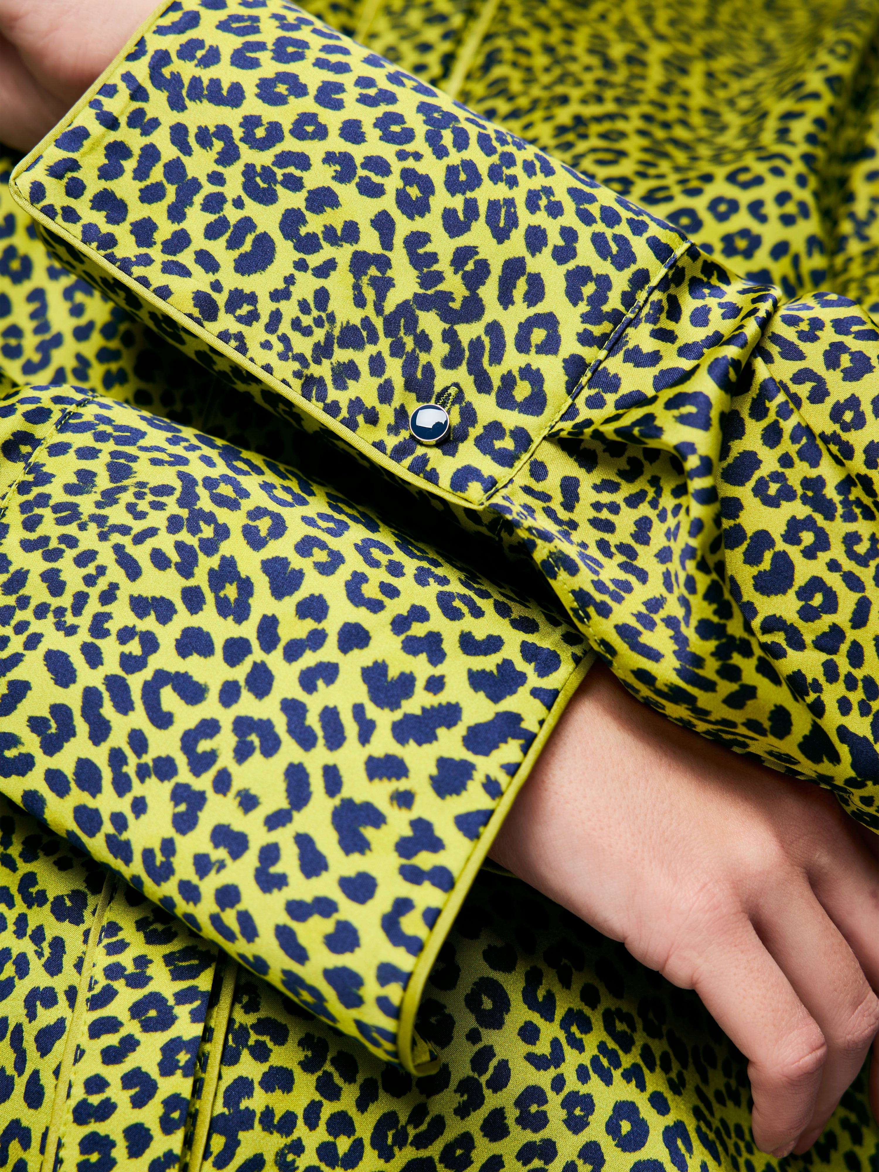 Bluse mit Animal Print