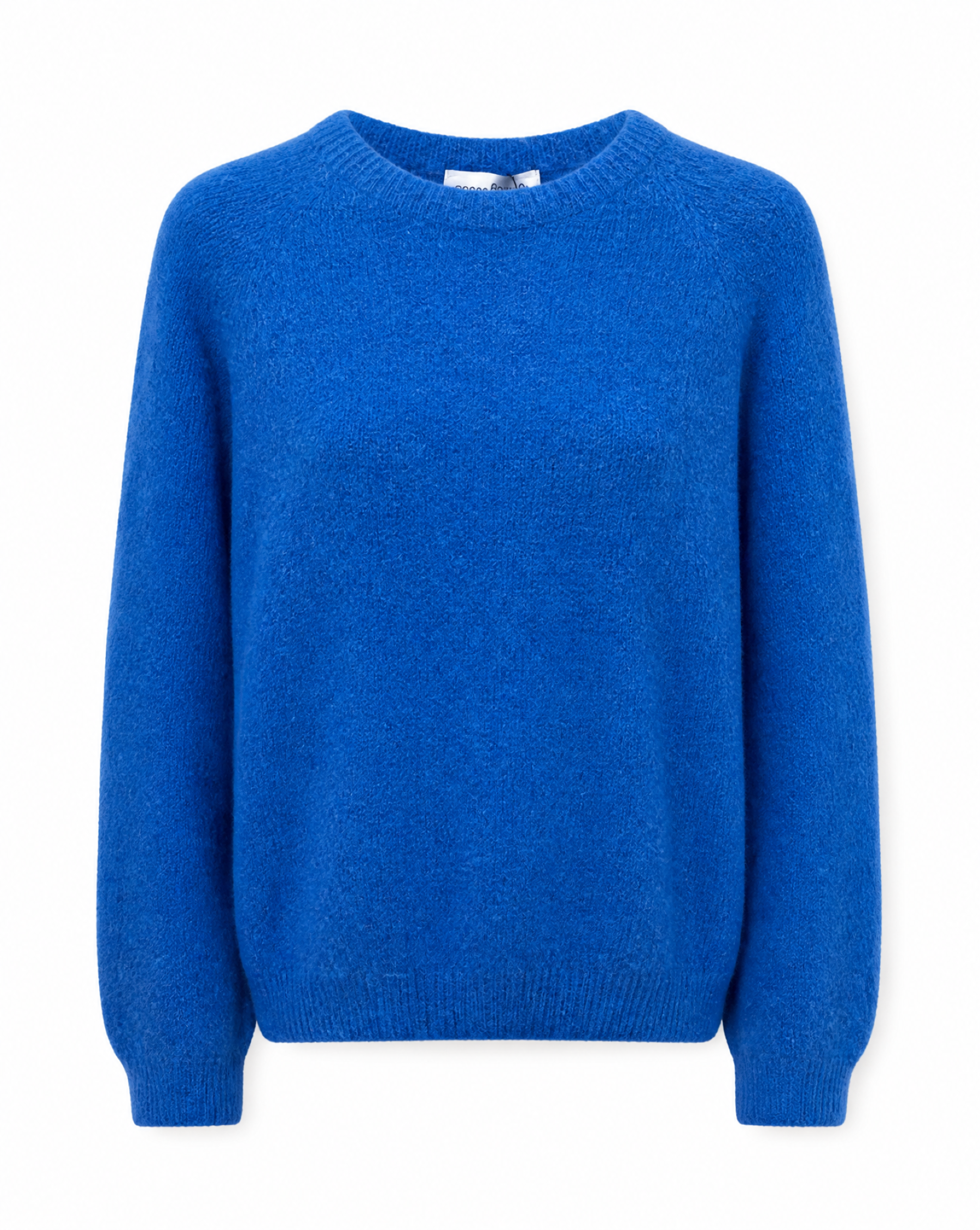 Strickpullover mit Rundhalsausschnitt