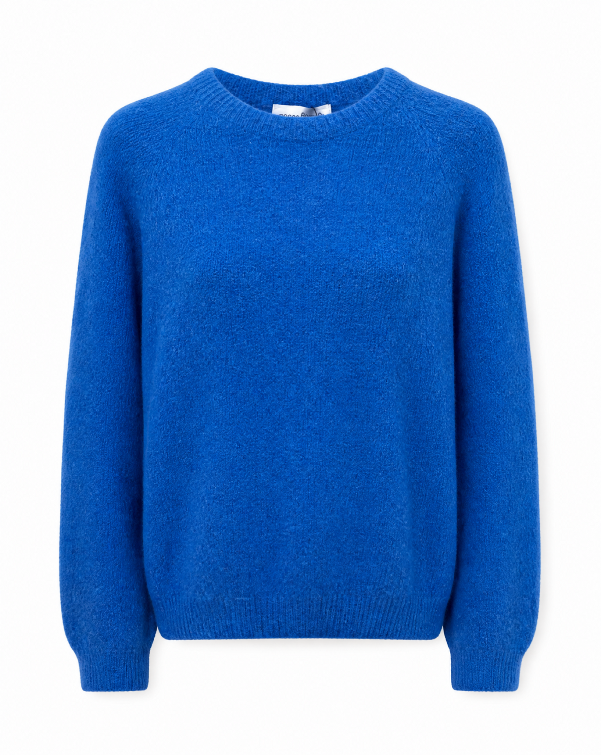 Strickpullover mit Rundhalsausschnitt