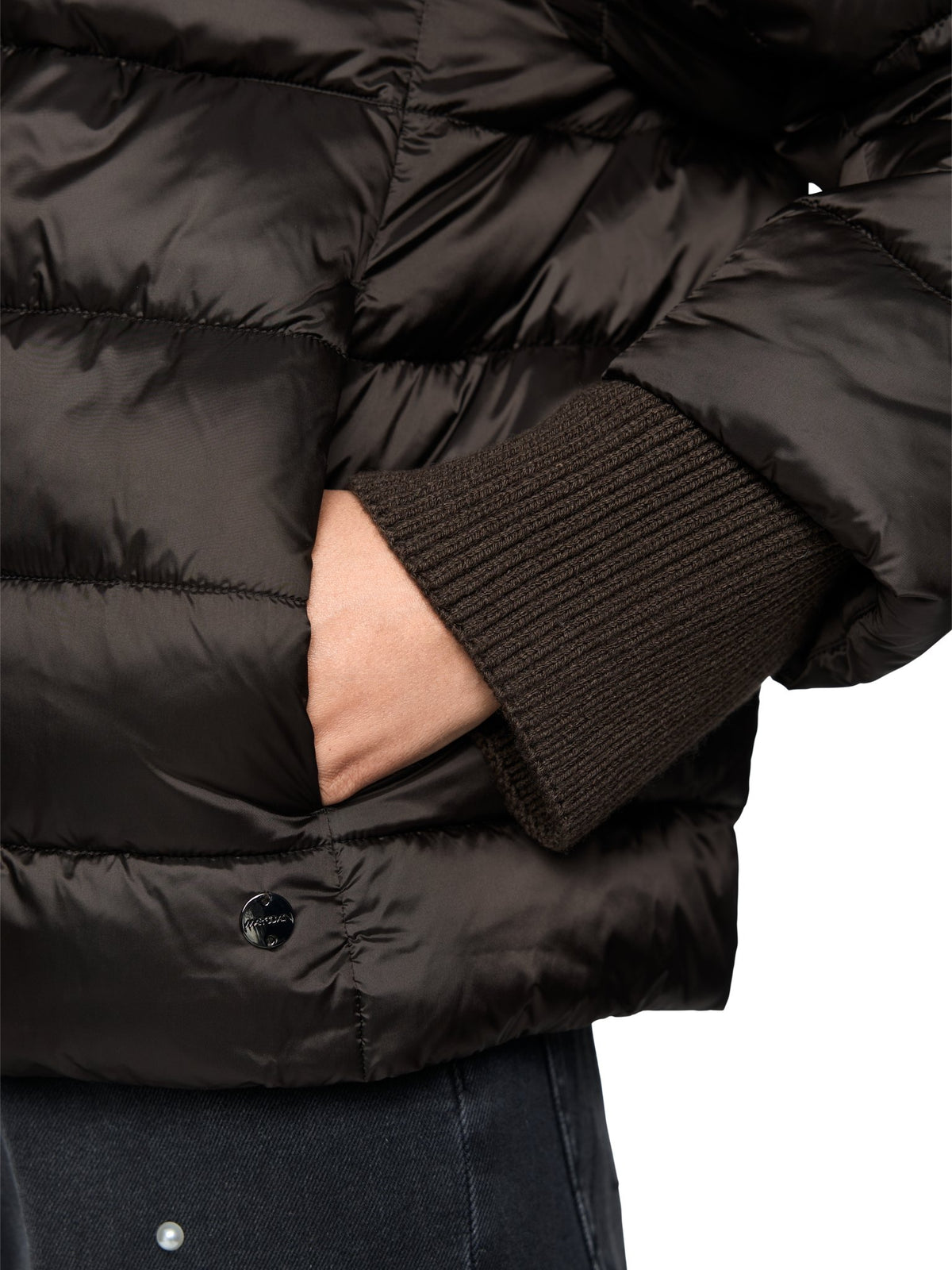 Steppjacke mit Stehkragen