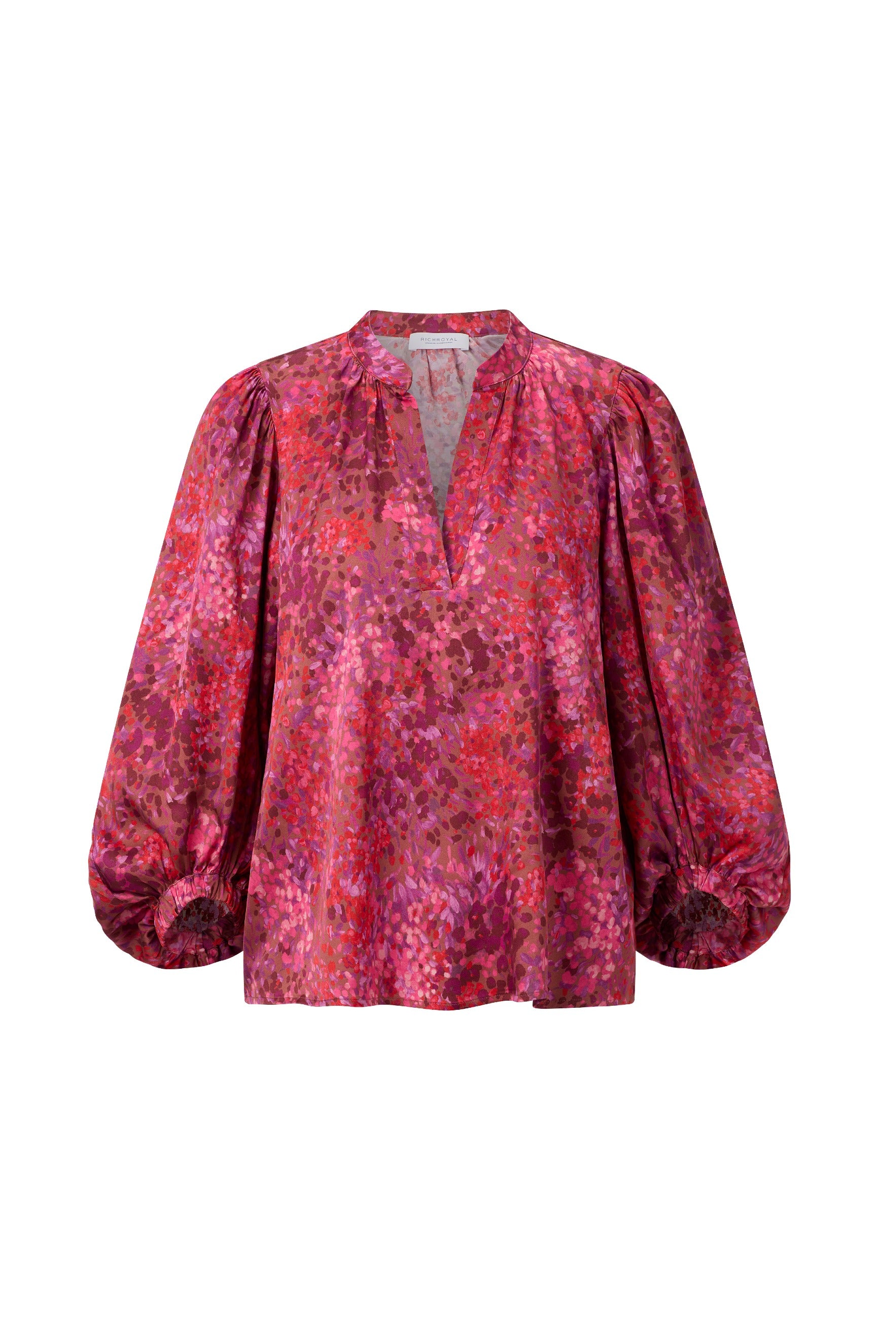 Bluse mit Ballonärmeln