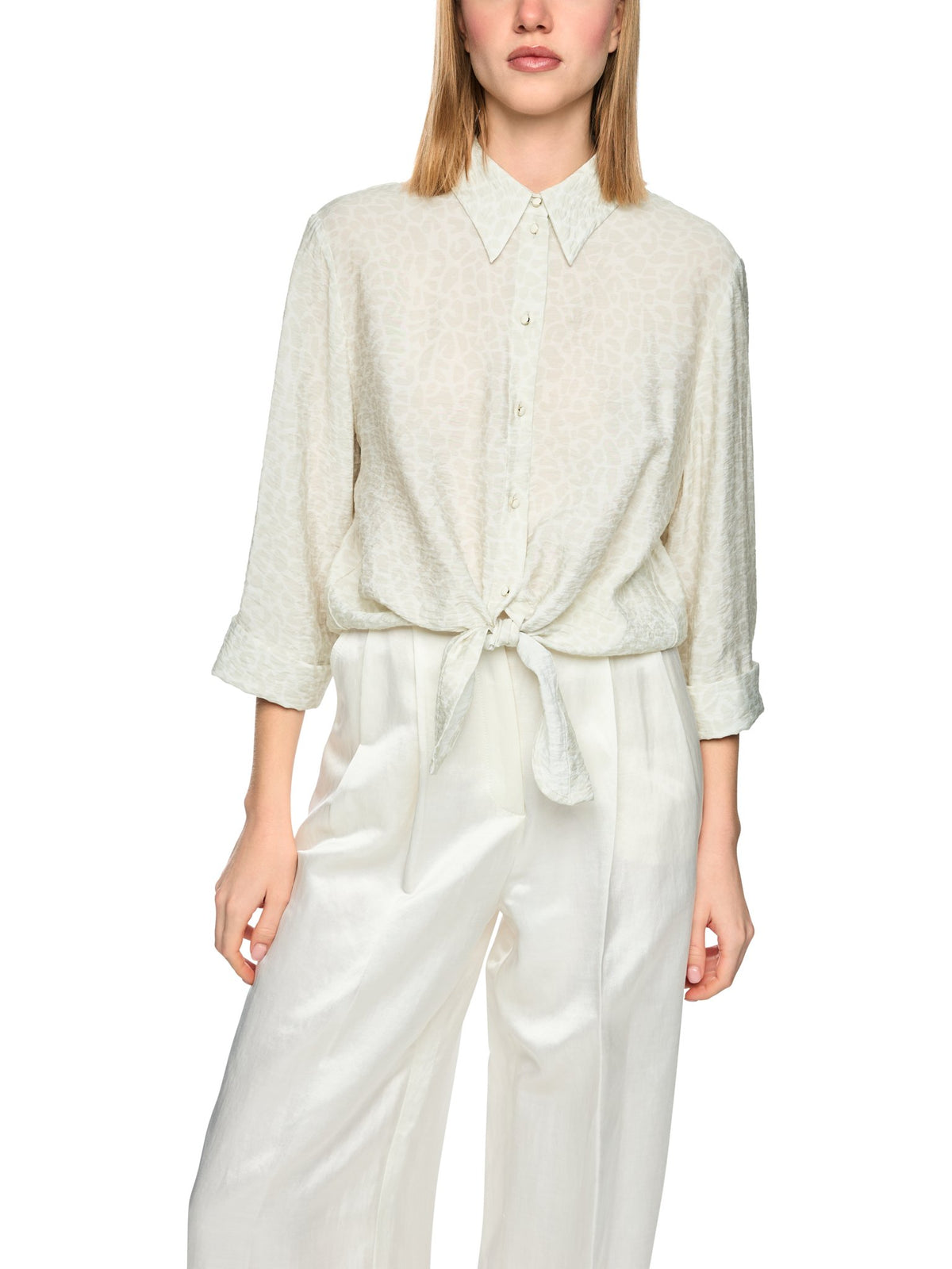 MarcCain Collections Blusen Bright Ecru