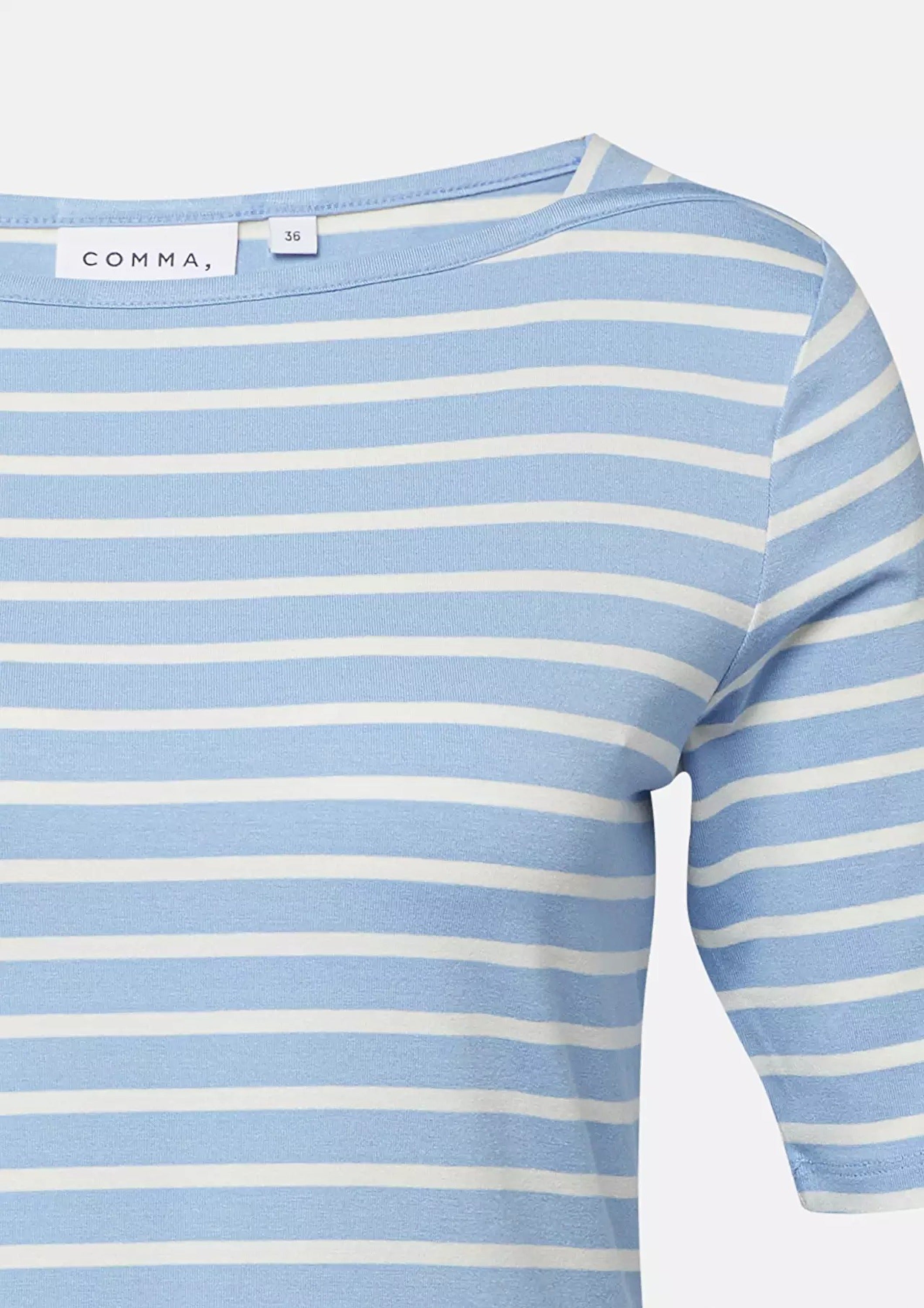 Comma T-Shirts Blue