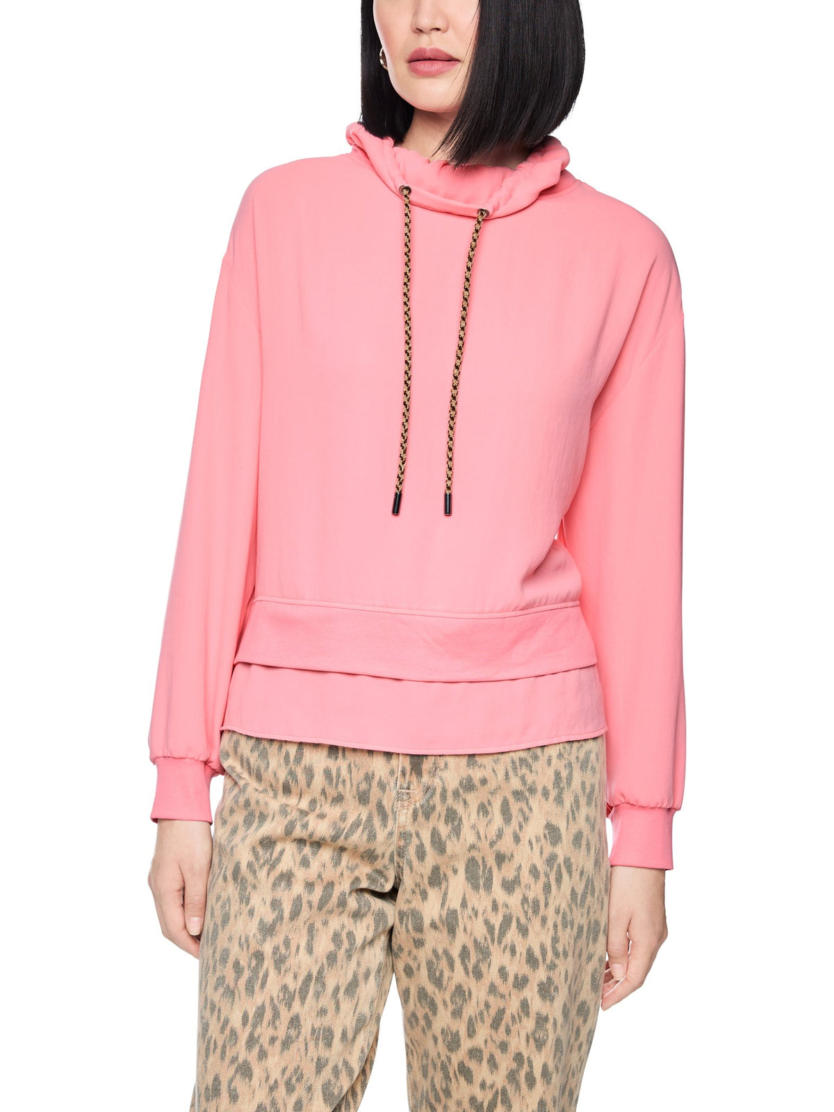 Sweatshirt im Layering-Look
