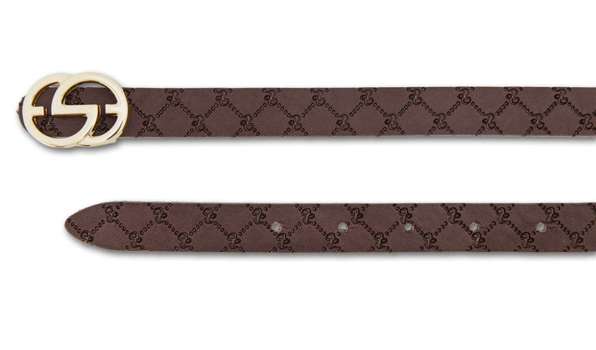 2cm Walk-Nappaledergürtel