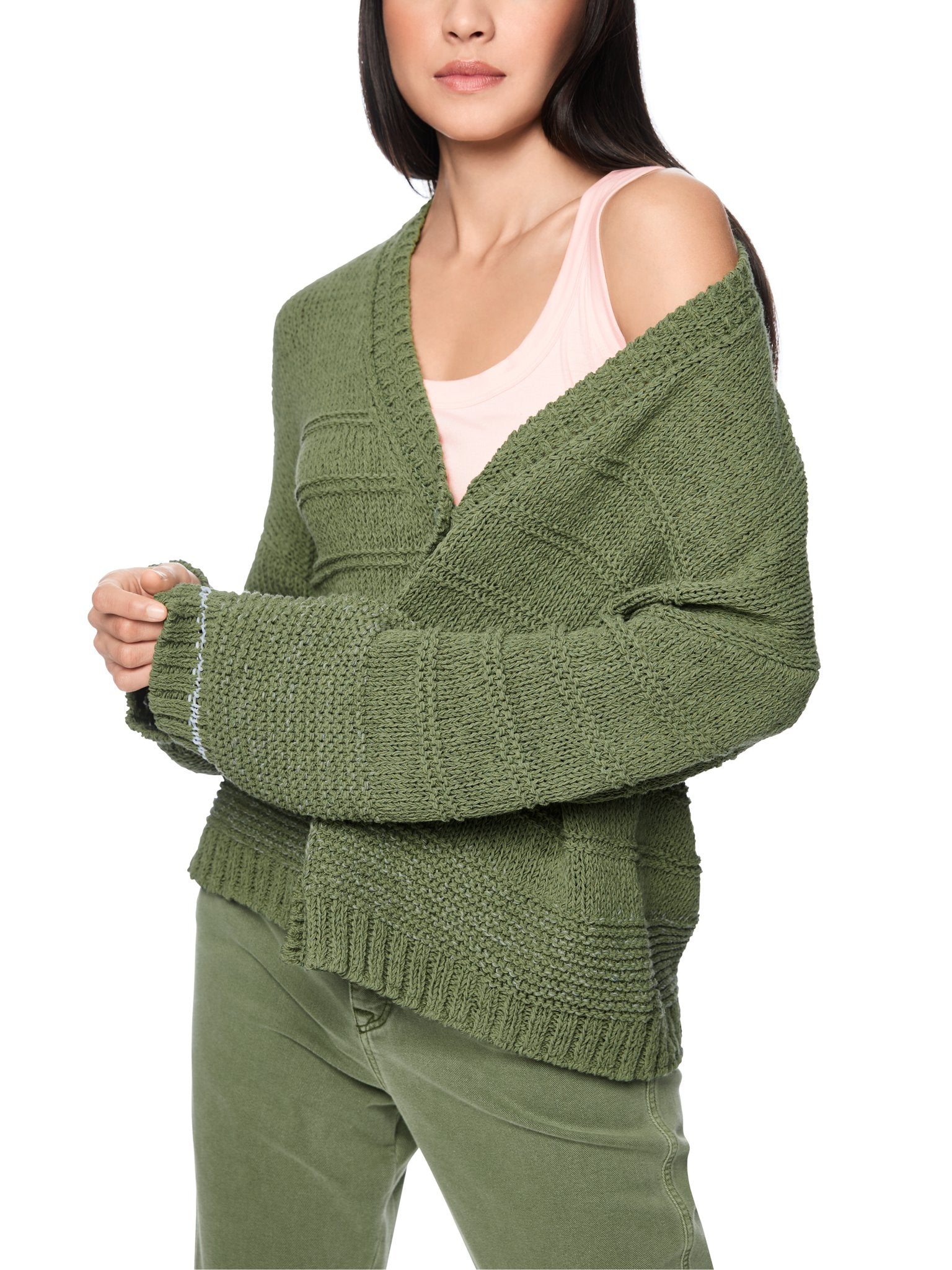 MarcCain Sports Strickjacken Olive