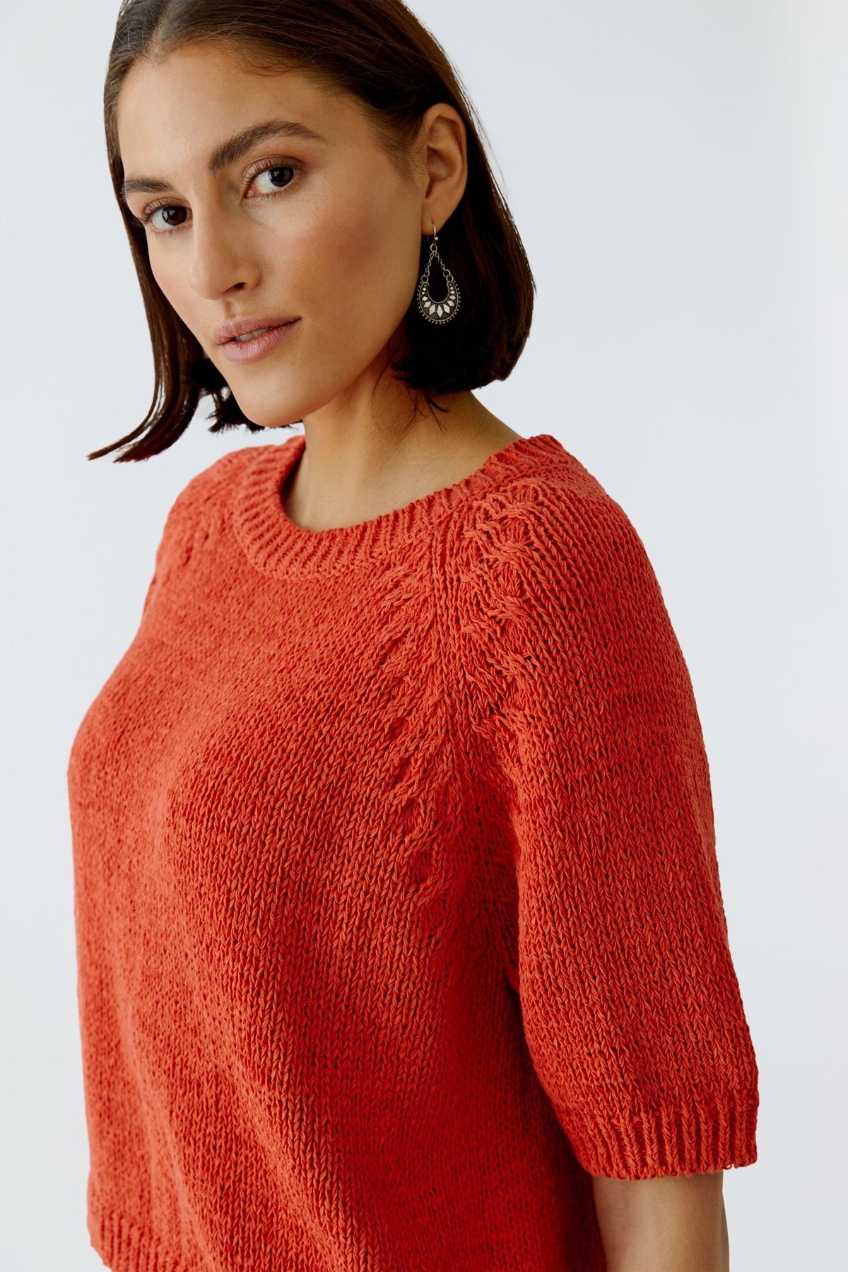 Pullover mit Halbarm