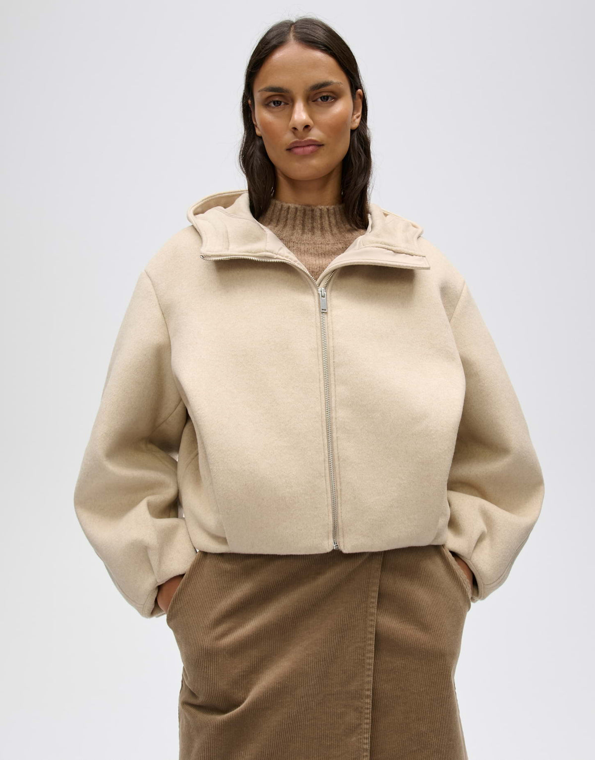 Wolljacke Halenso