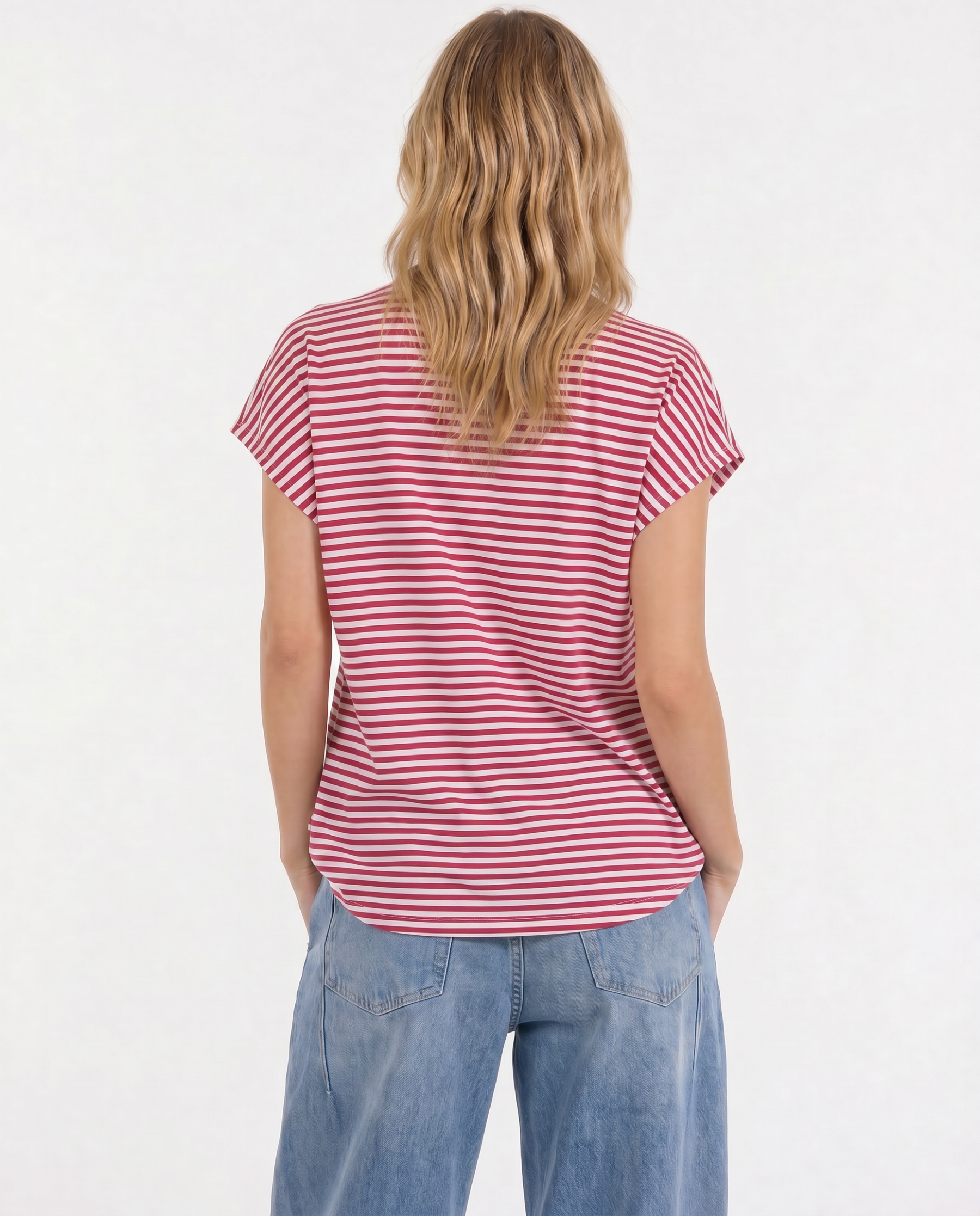 T-Shirt mit Streifen