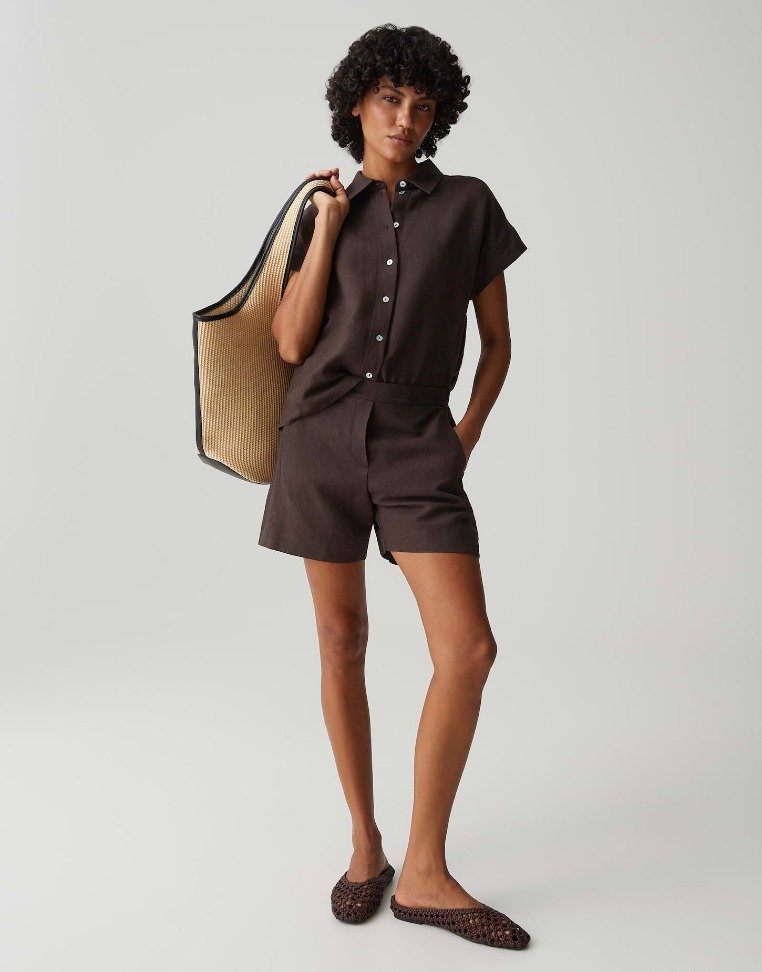 Leinen-Shorts MELANE OASIS