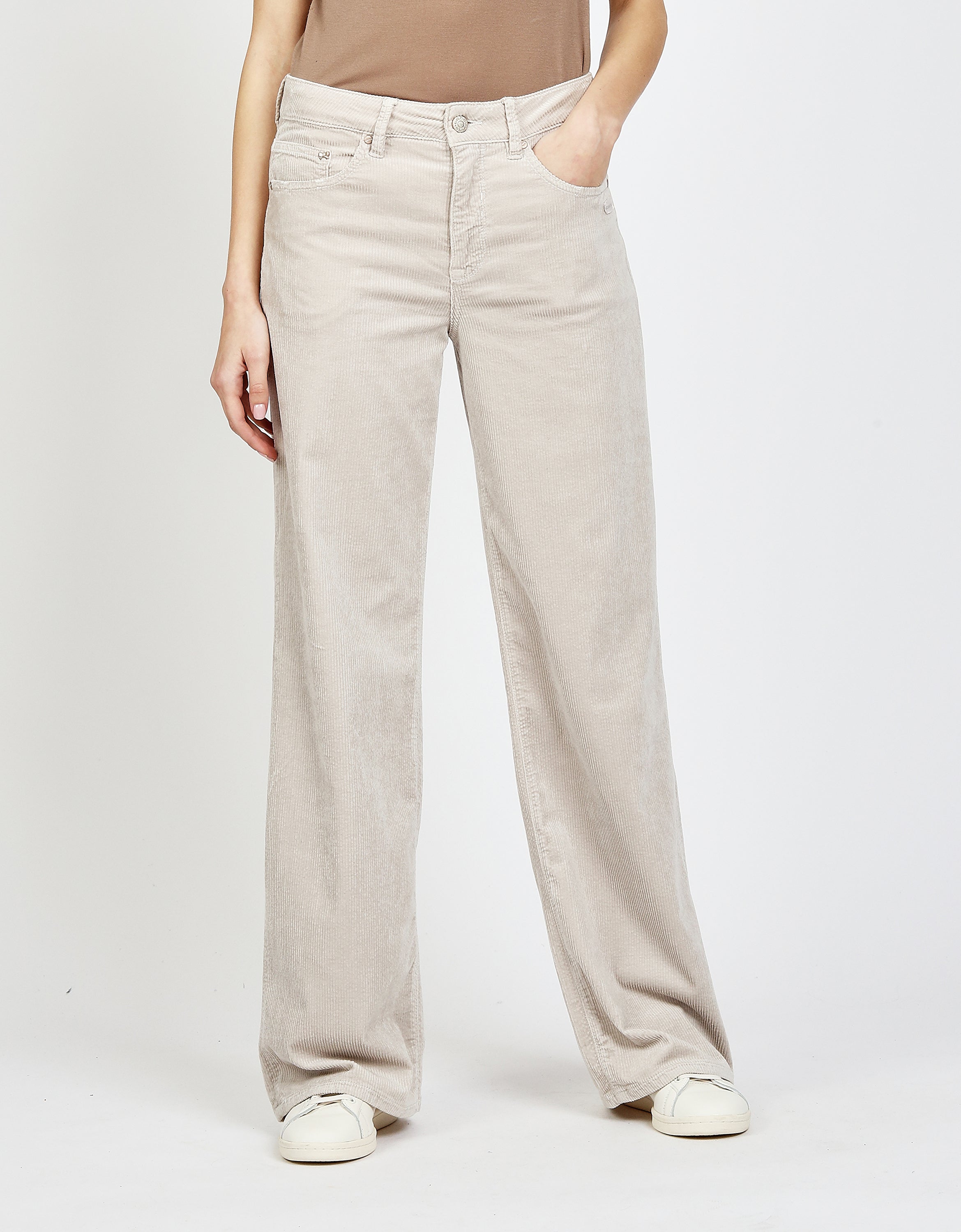 Gang Hosen Silver Grey