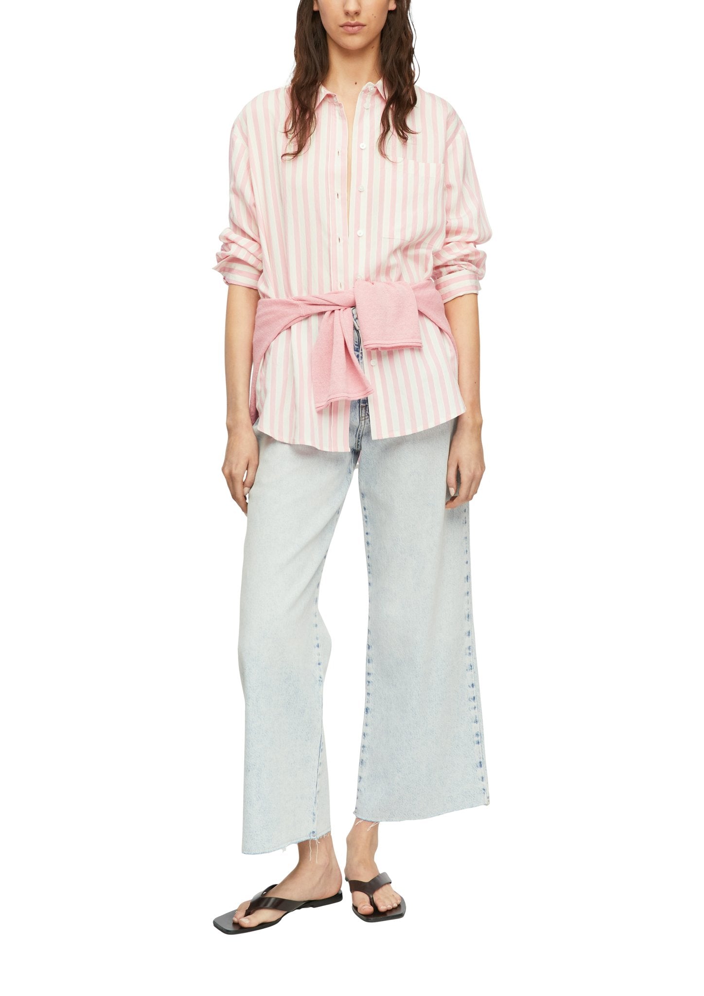 Bluse mit Streifen