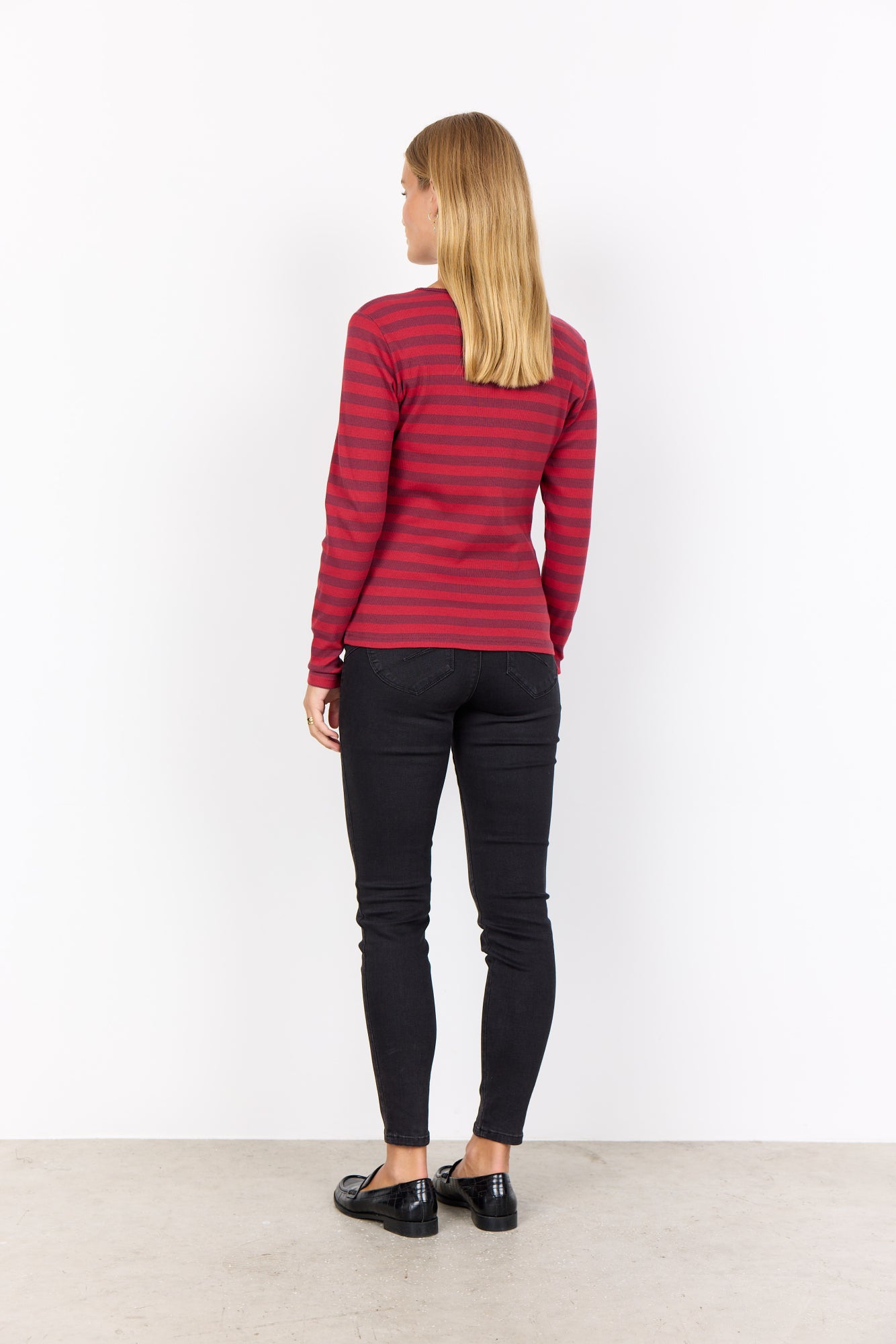 Soyaconcept Longsleeve Red Combi