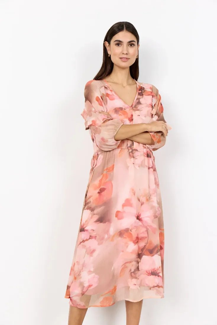 Soyaconcept Kleider Rose Combi
