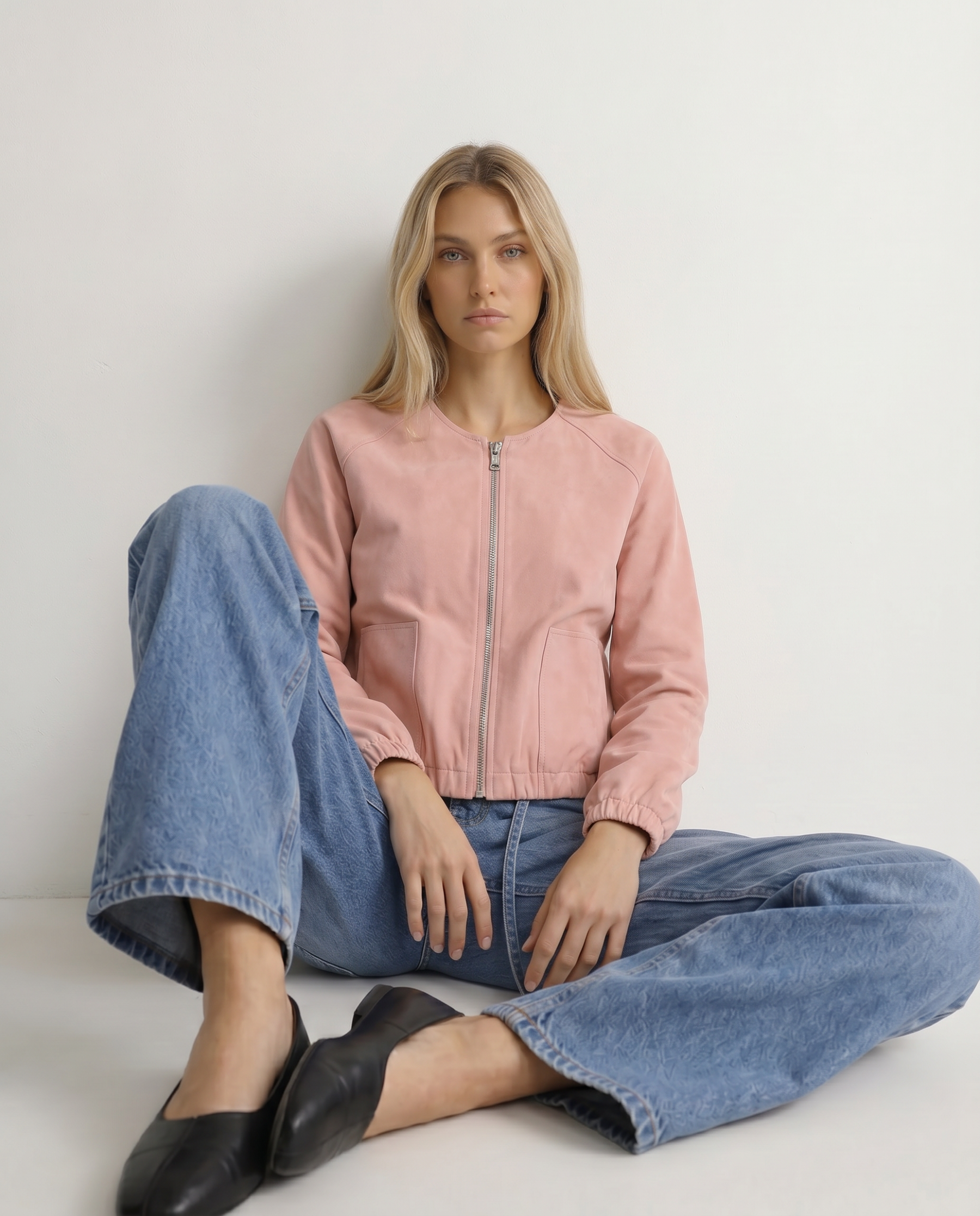 Sweatjacke mit Reißverschluss