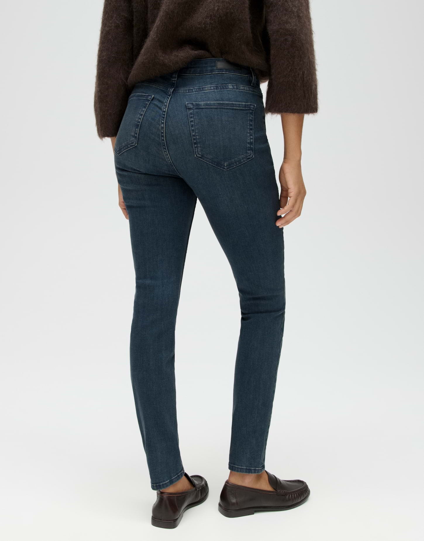 Opus Slim Fit Deep Blue Black