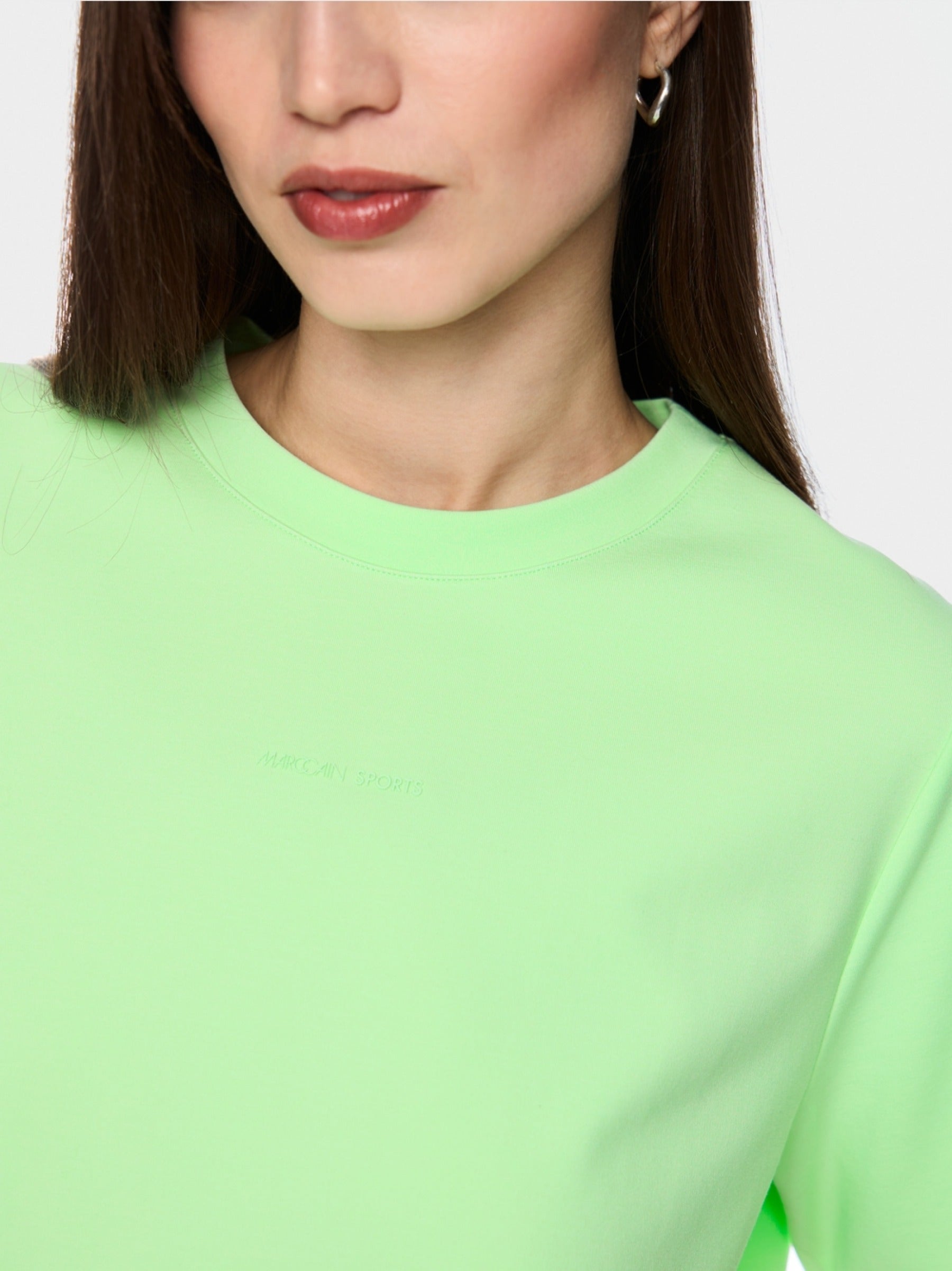 T-Shirt mit seitlichem Streifen