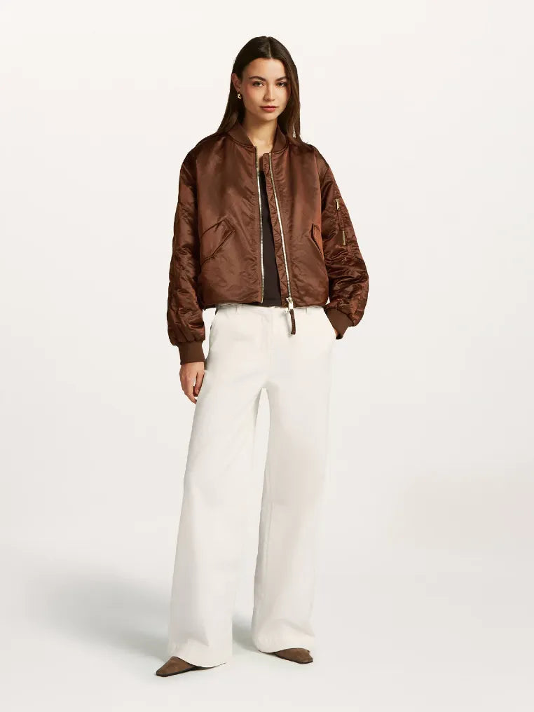 Beaumont Bomberjacken Cacao Bean