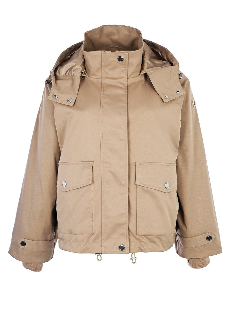 Covered Bomberjacken Smoke Beige