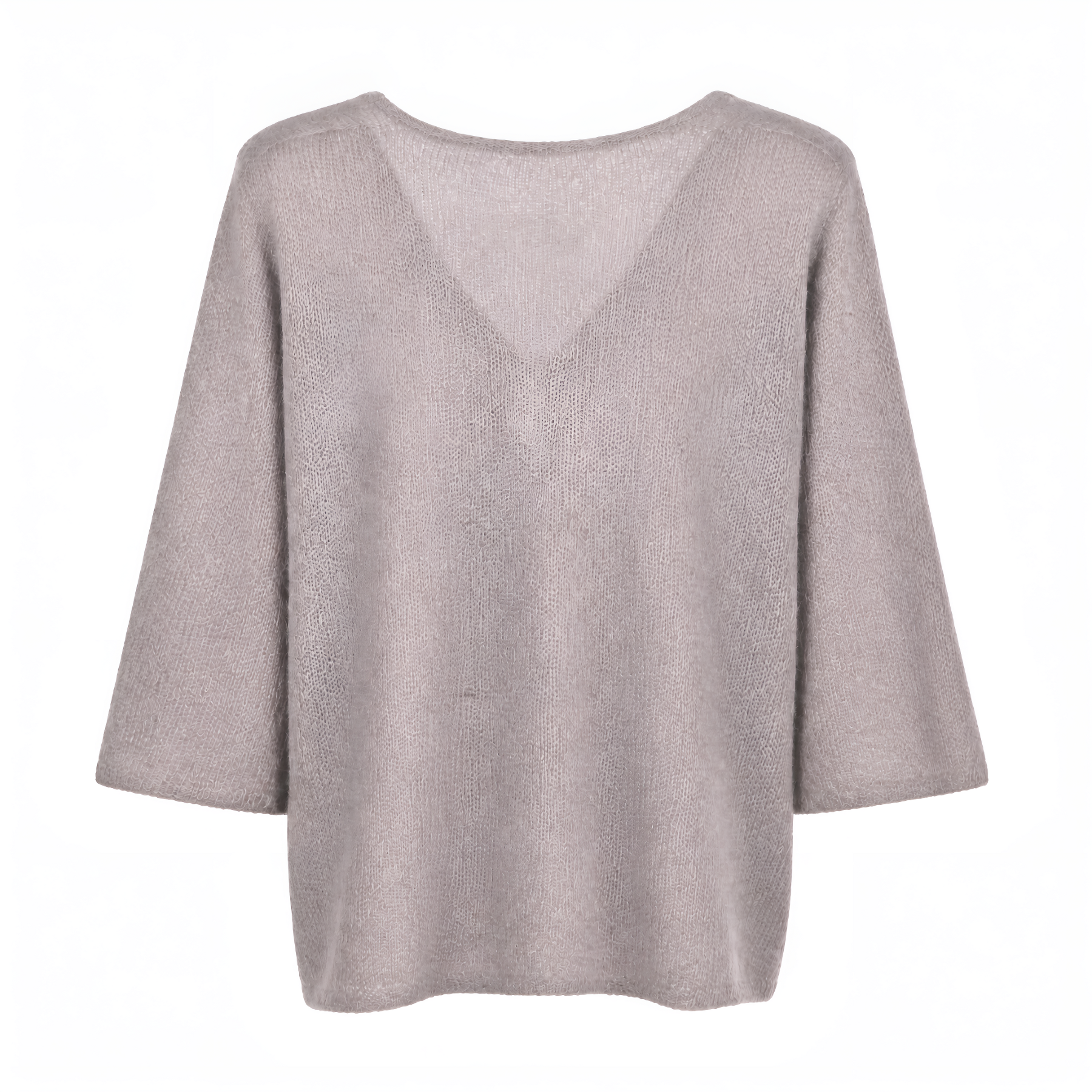 Strickpullover mit V-Ausschnitt