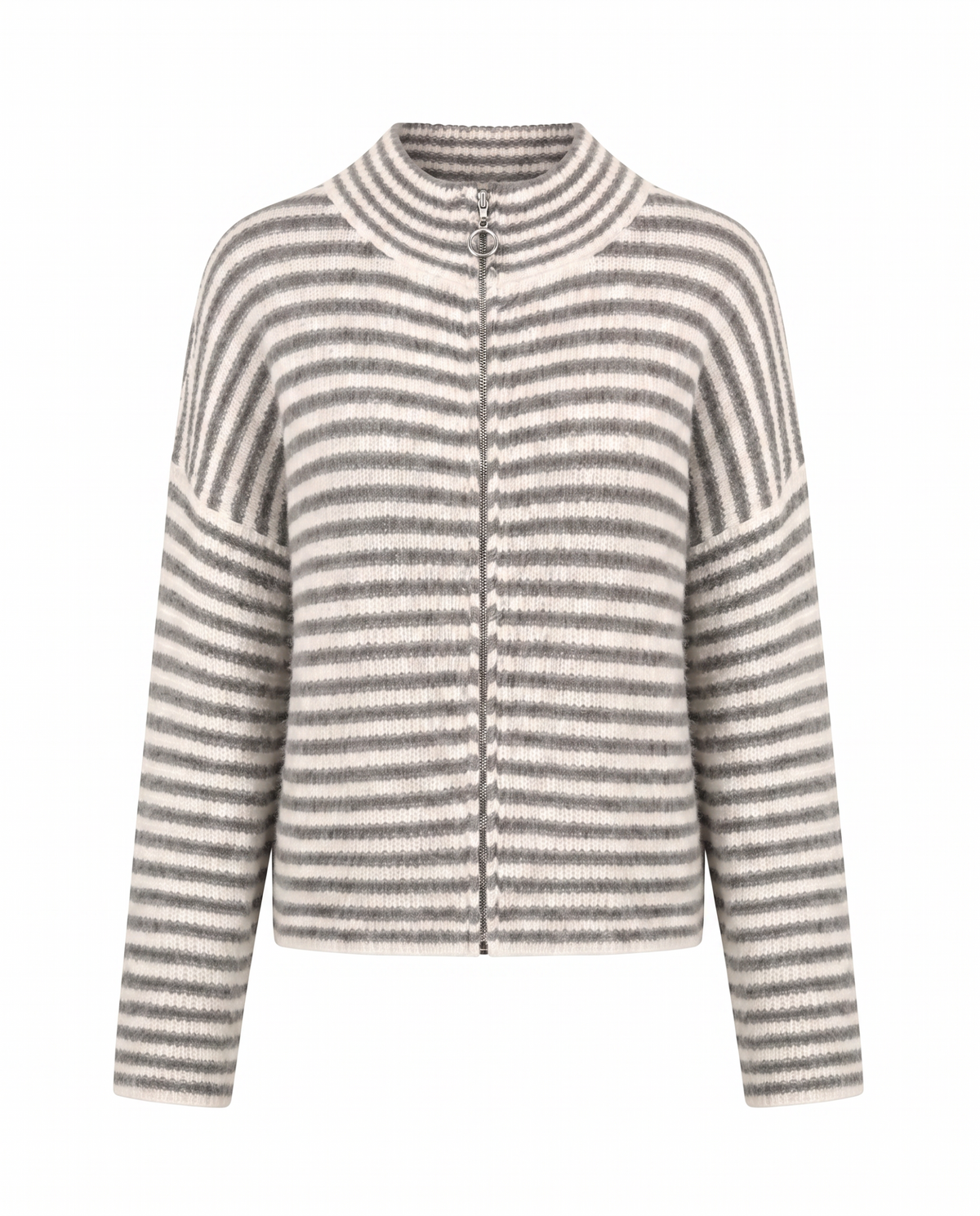 Strickjacke mit Streifen