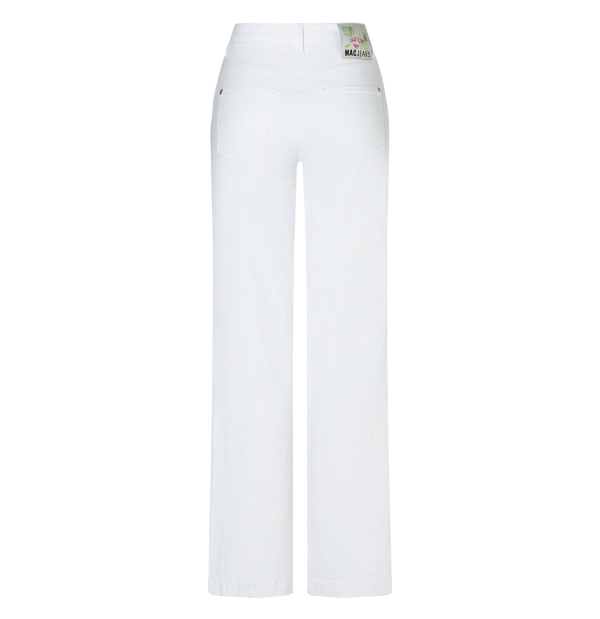 MAC Wide Leg White Denim