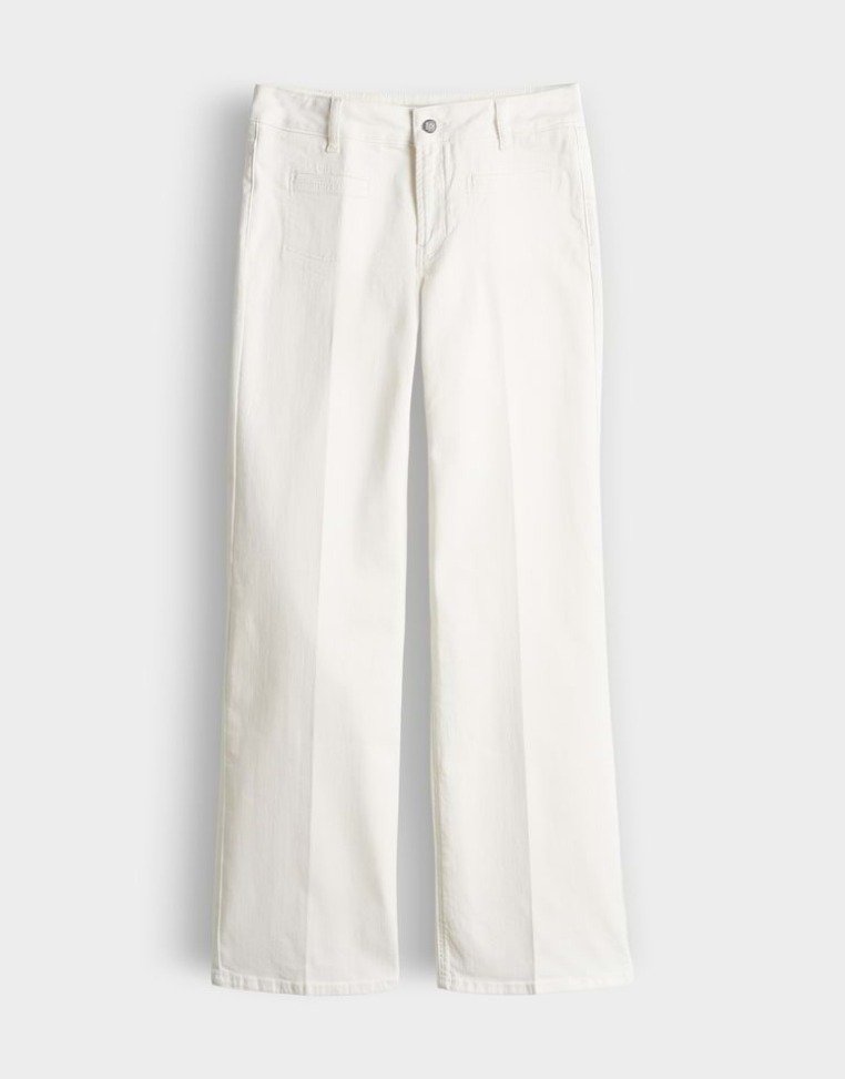 someday Wide Leg Off White