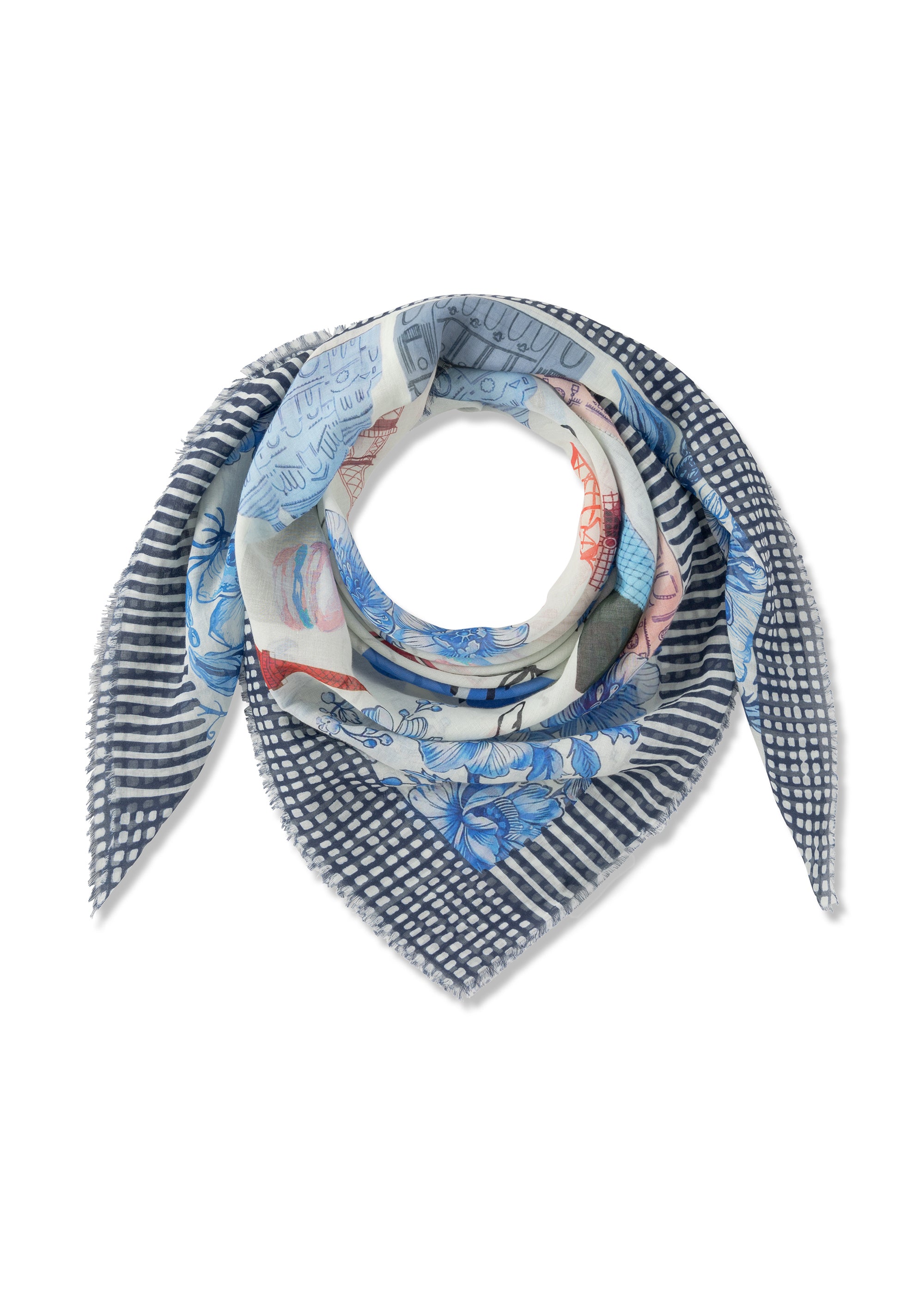 CODELLO Tücher Blue Medium