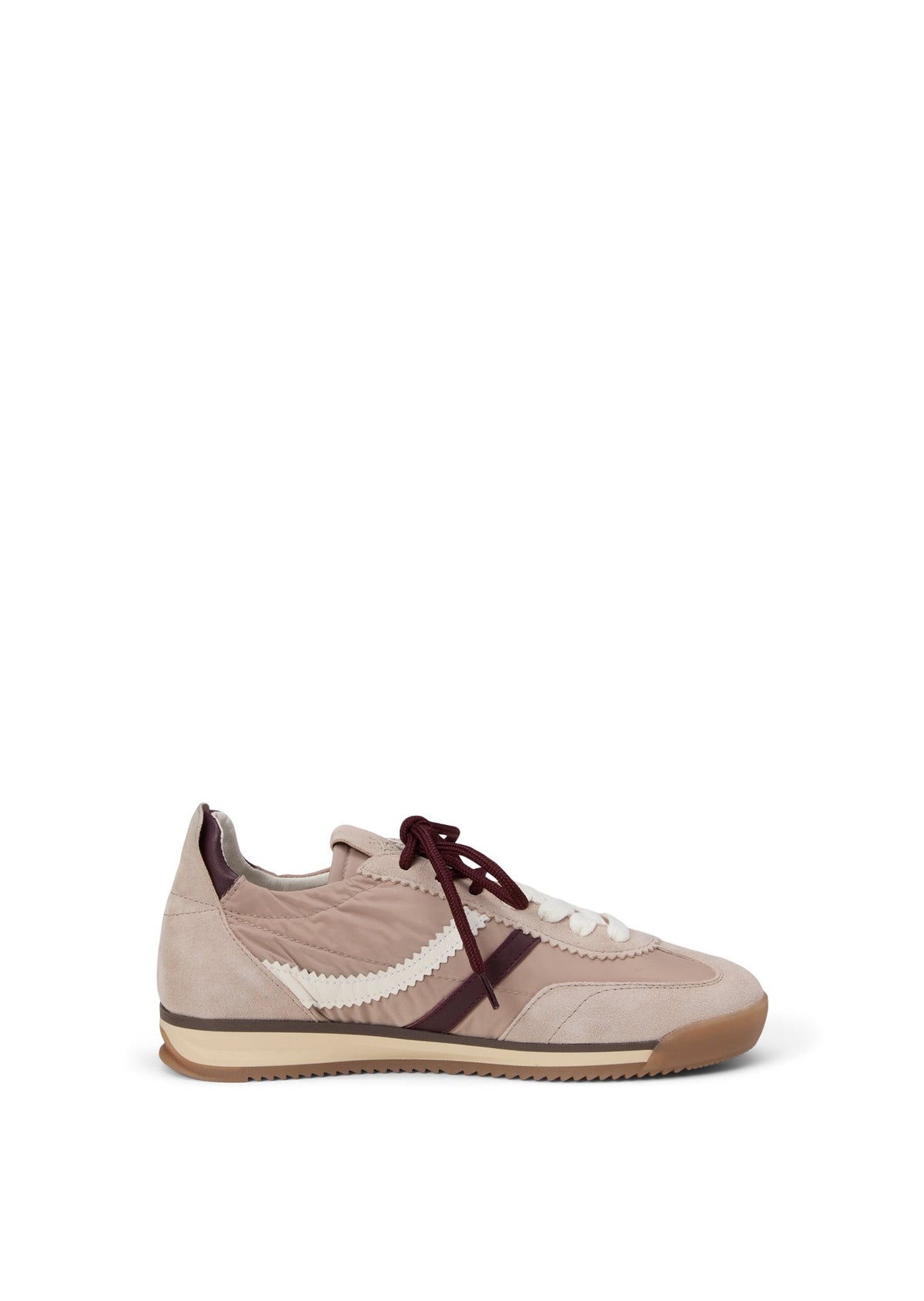 Sneaker mit Lederakzenten