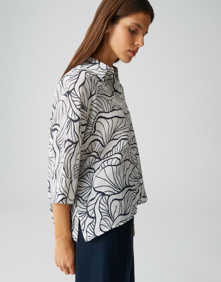 Opus Blusen Coal Blue