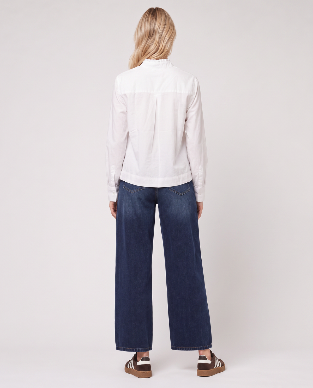 Bluse mit Raffung