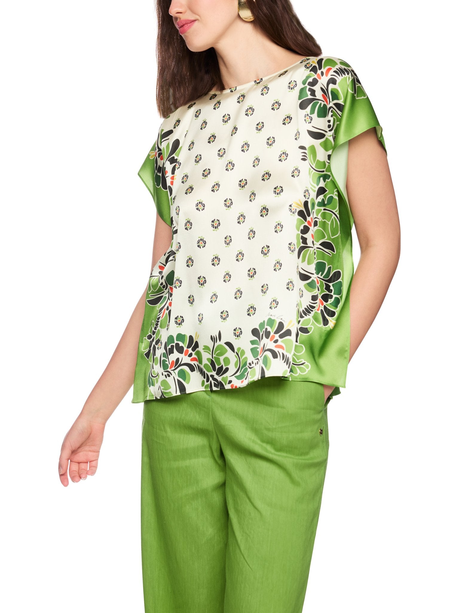 MarcCain Collections Blusen Bright Ecru