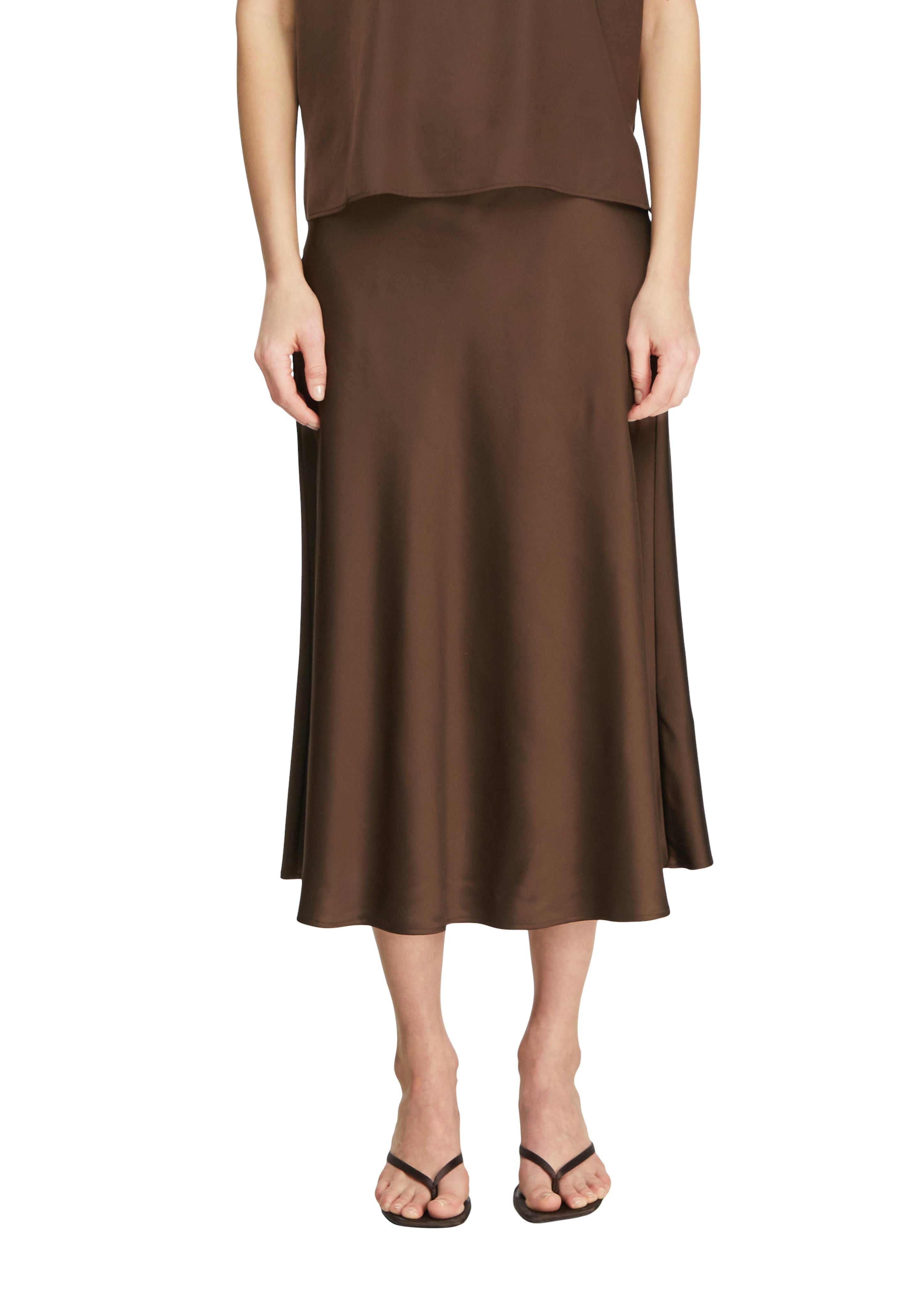 Rock aus Satin