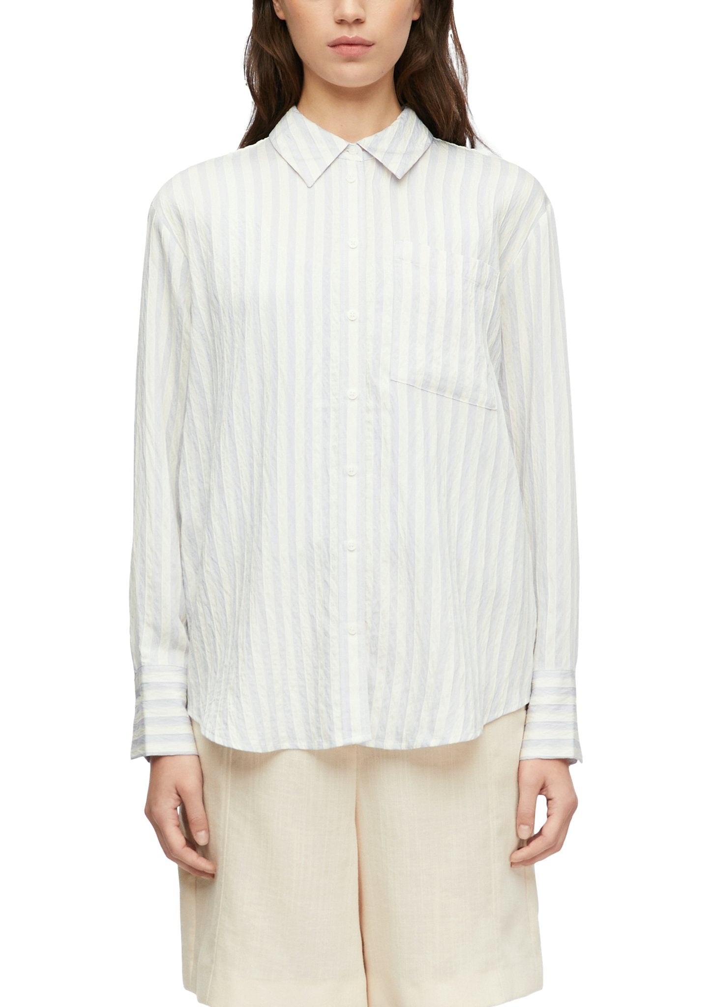 Bluse mit Streifen