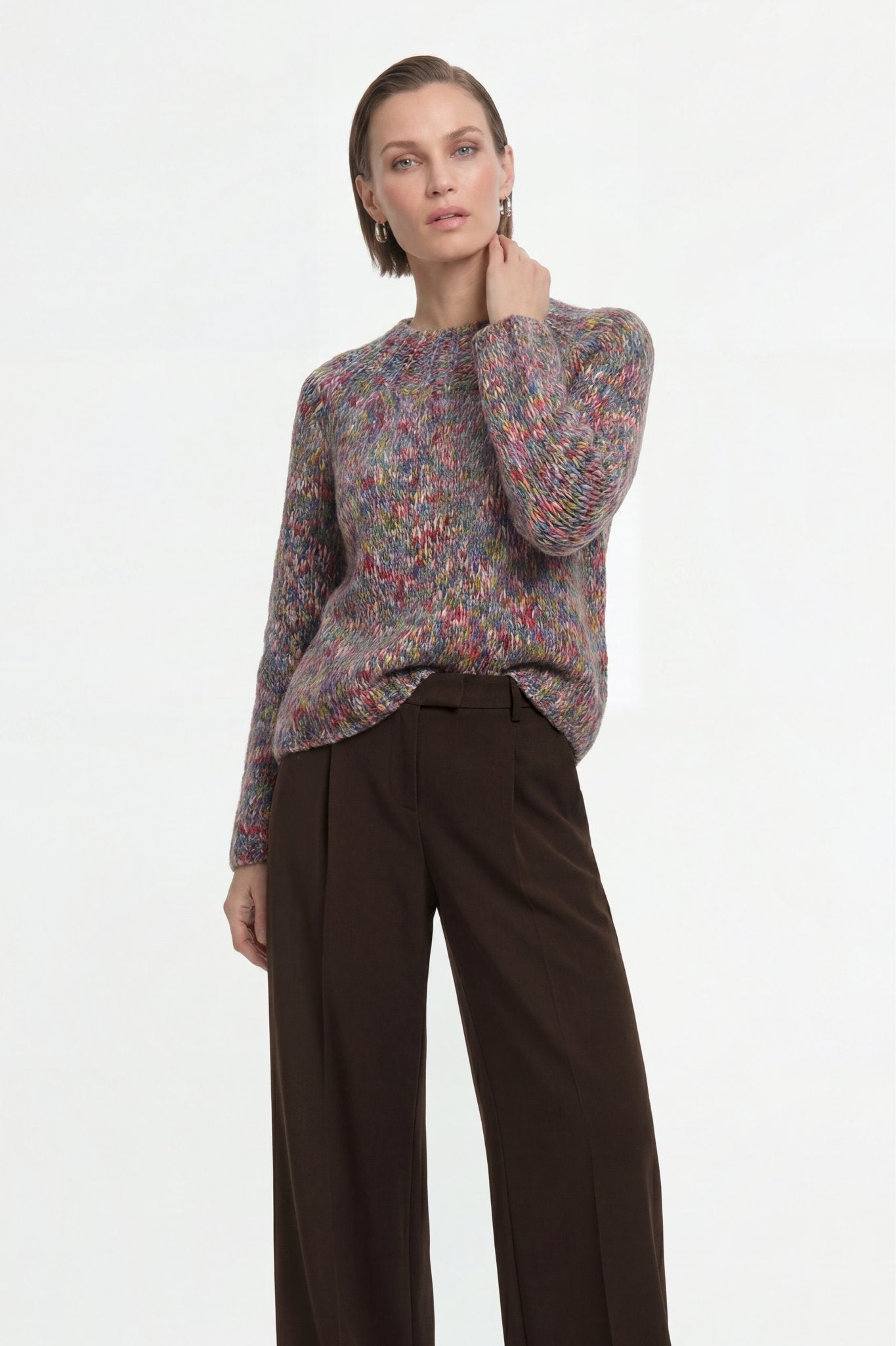 Rich & Royal Strickpullover Capri Blue