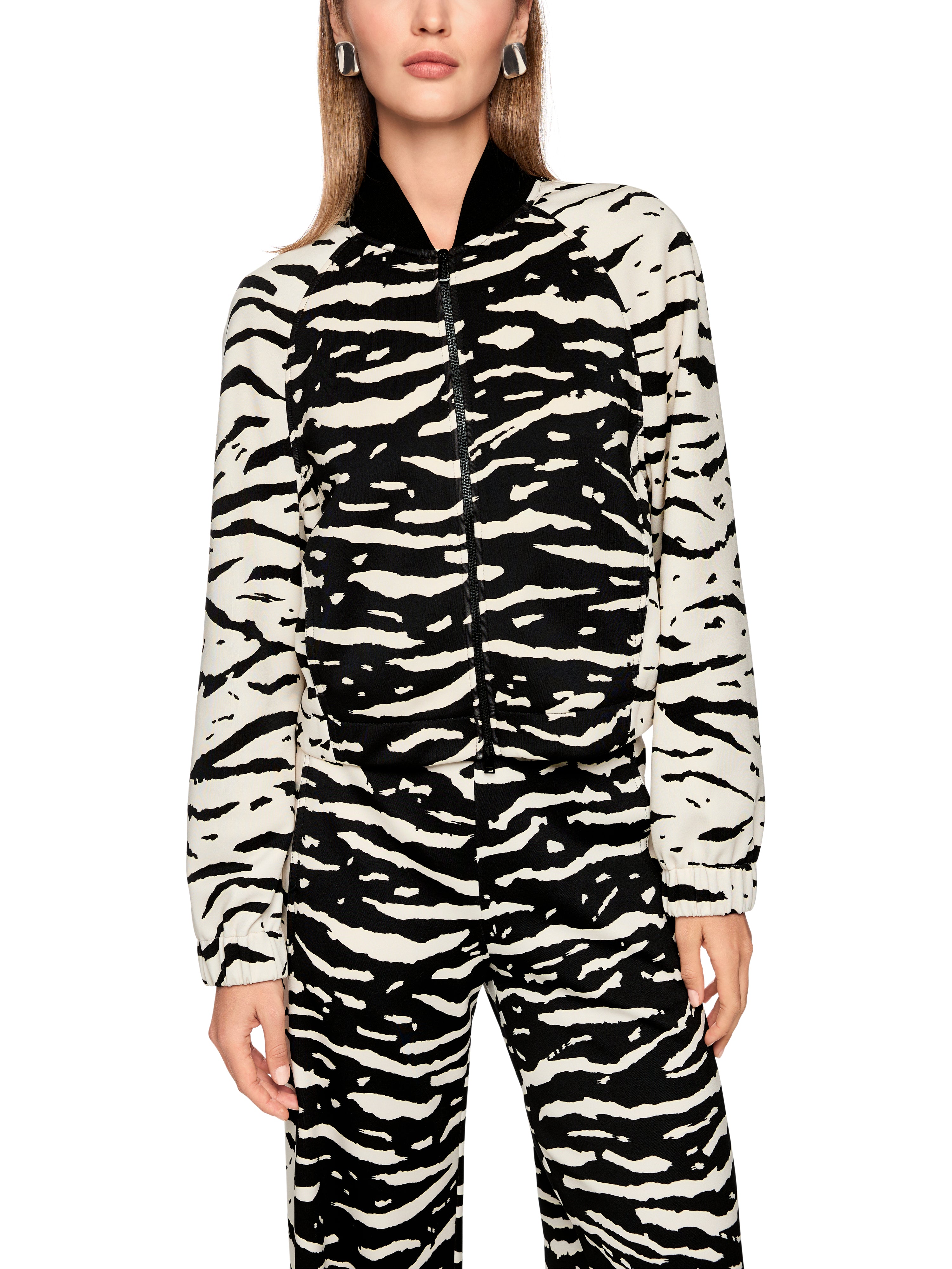 MarcCain Sports Sweatjacken Black