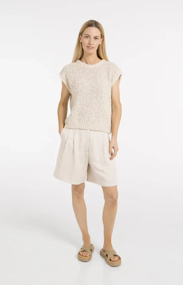 Bermudashorts aus Webstoff