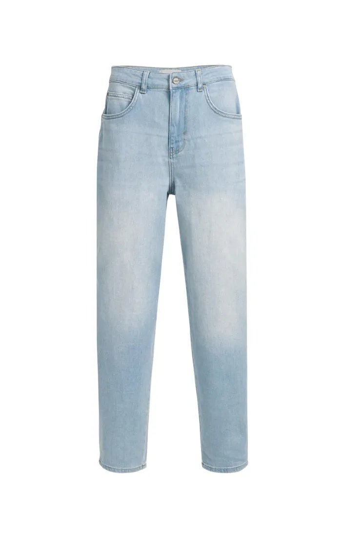 Yaya O-Shape Mid Blue Denim