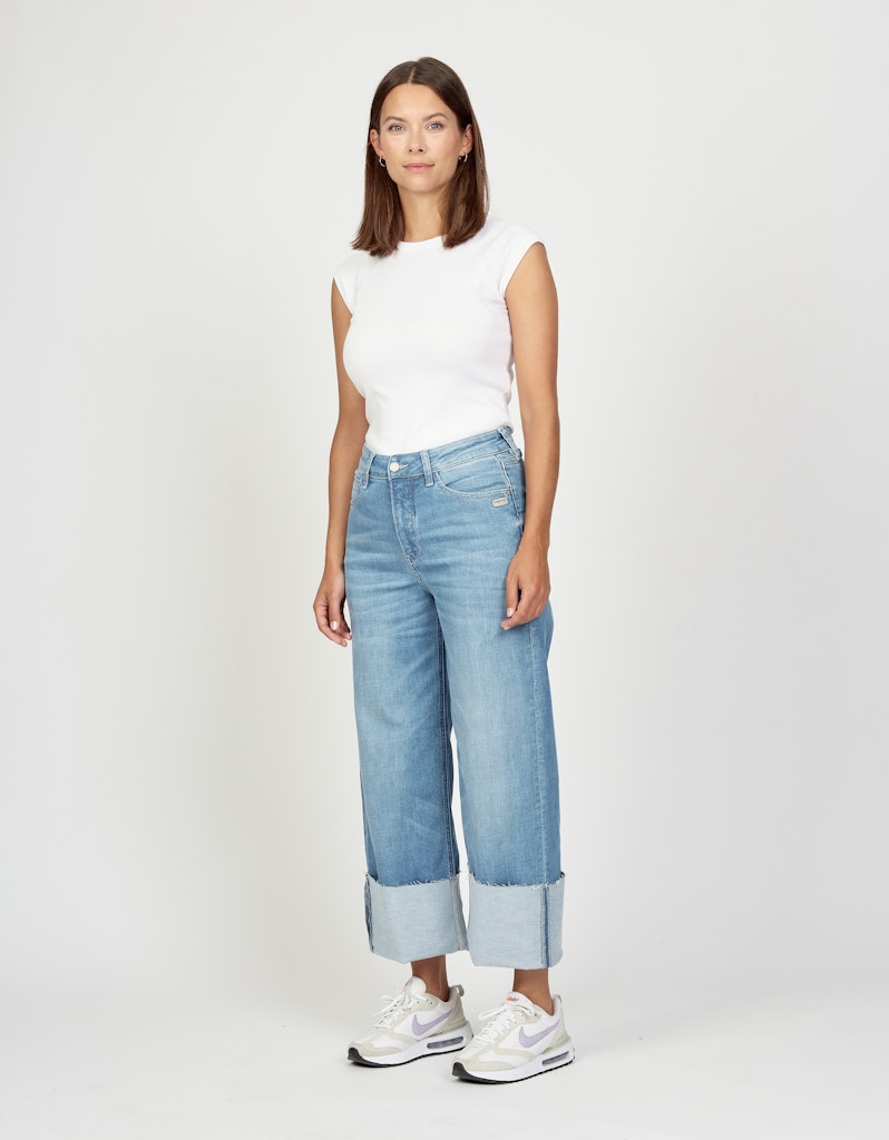 Gang Wide Leg Aged Light Blue