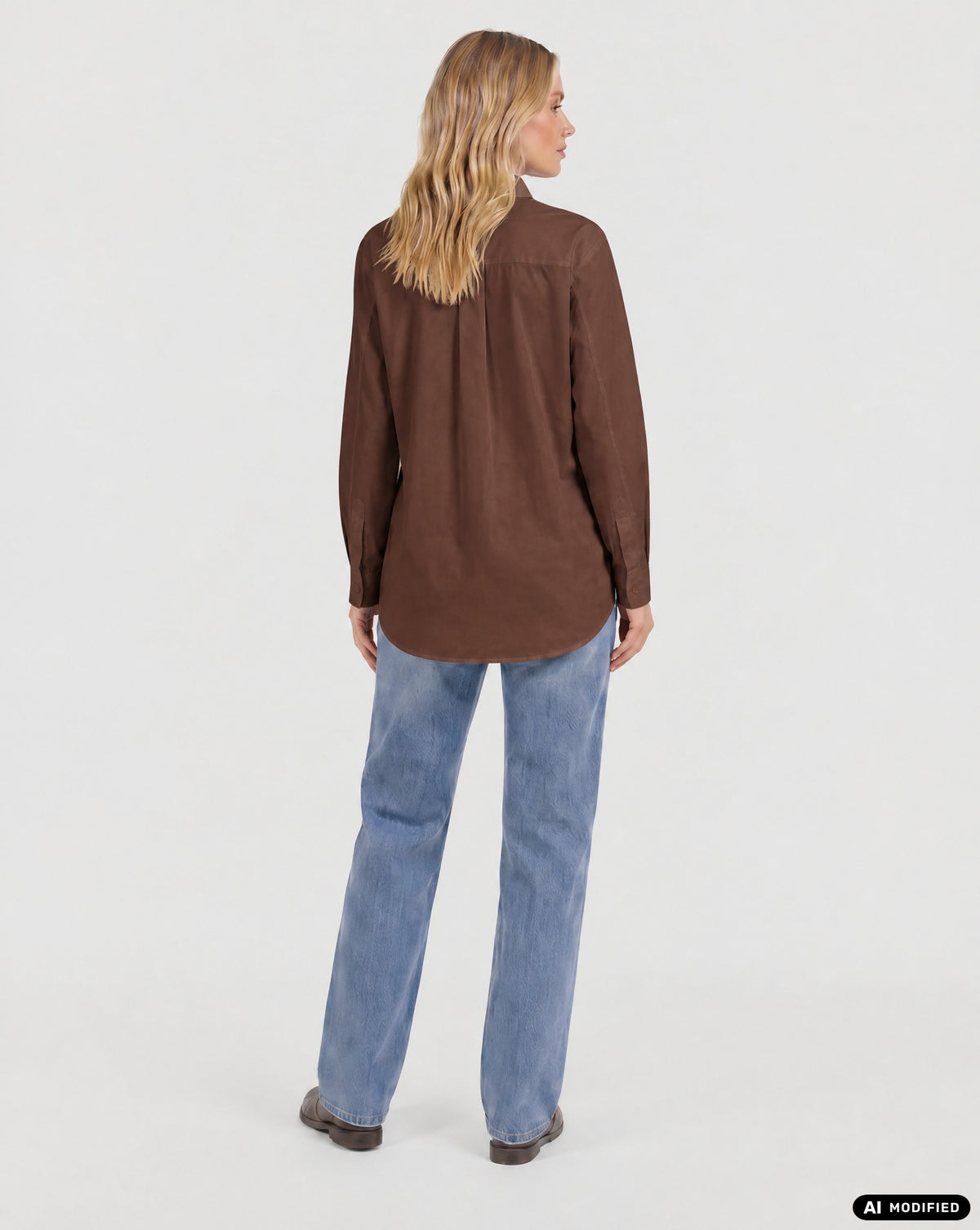 Bluse mit Brusttasche