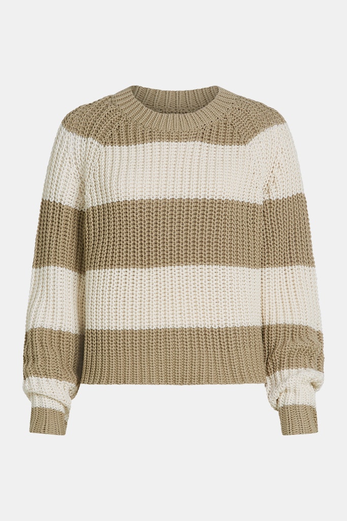 Penn & Ink Strickpullover Pepper/Ecru