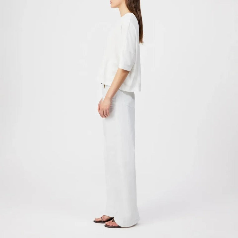 Drykorn T-Shirts Ecru