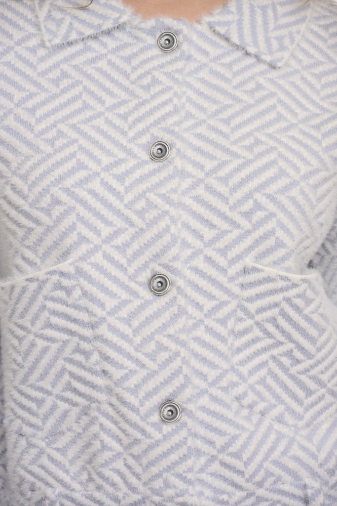 Rino&Pelle Jacken Light Blue Graphic