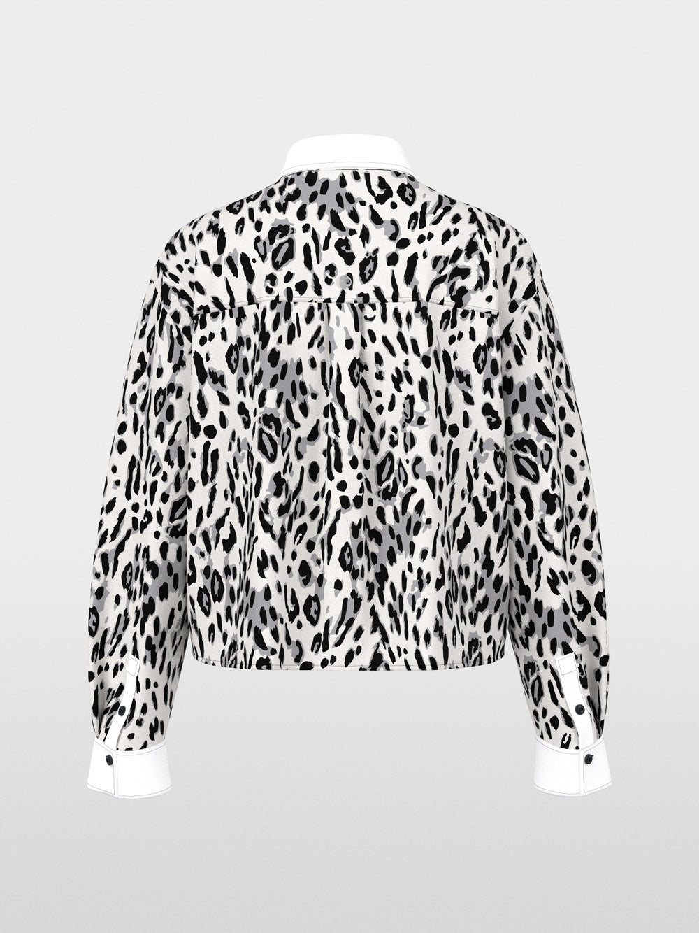 Bluse mit Leo-Muster
