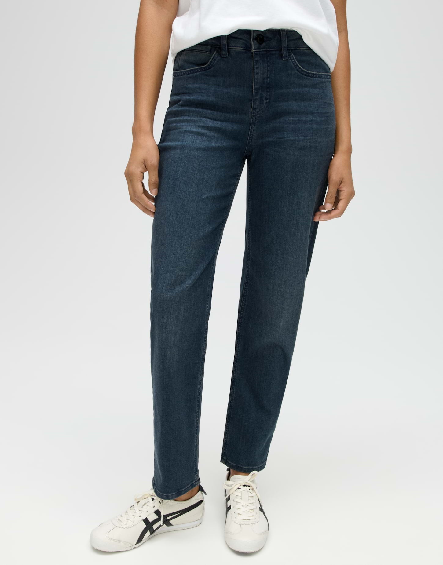 Opus Slim Fit Deep Blue Black