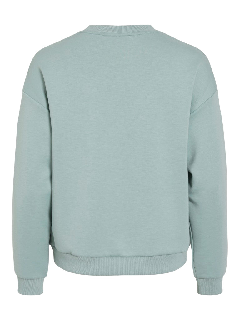 VILA Sweatshirts Blue Surf